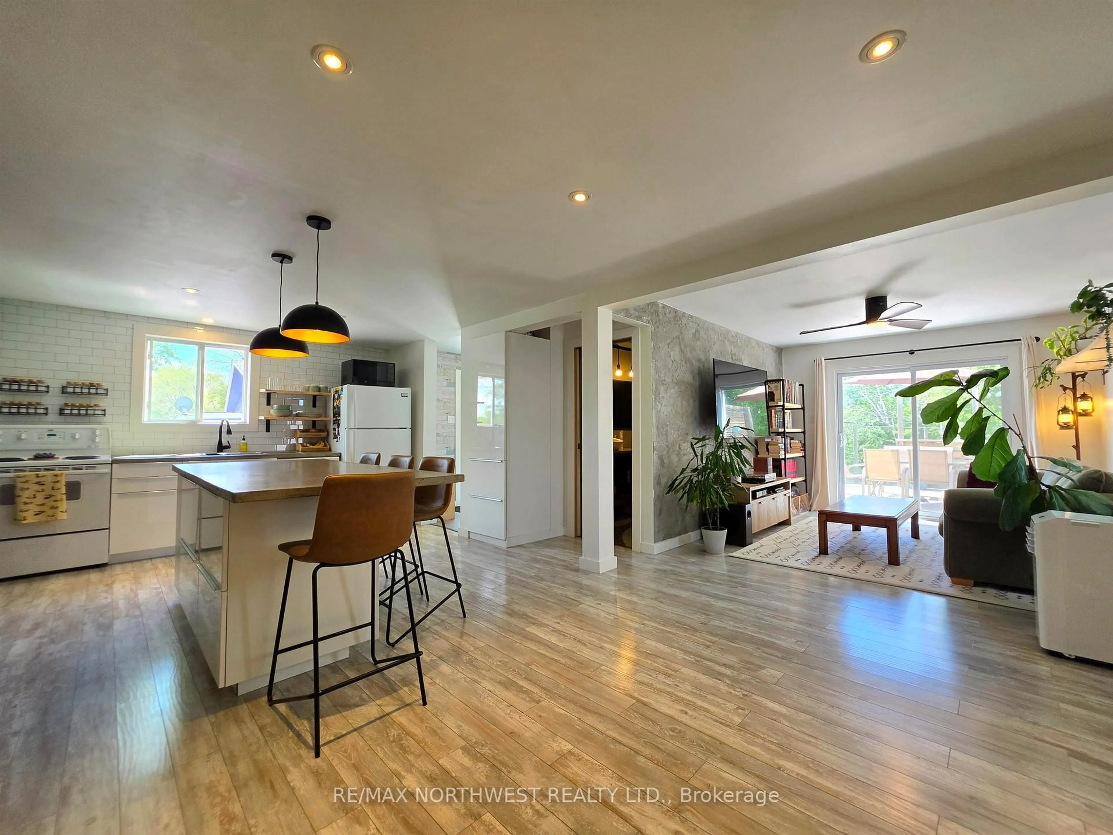 Open concept kitchen, unknown for 120 Mascott Avenue, Kenora Ontario P9N 3A3