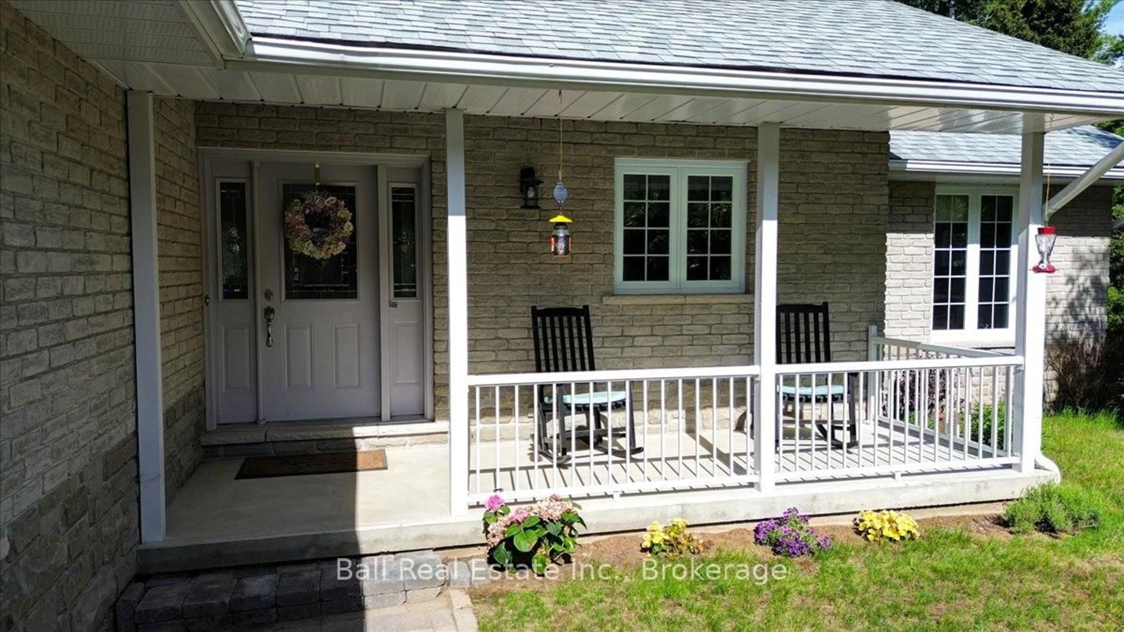 Home with vinyl exterior material, street for 214A Centre Rd, Maynooth Ontario K0L 2K0