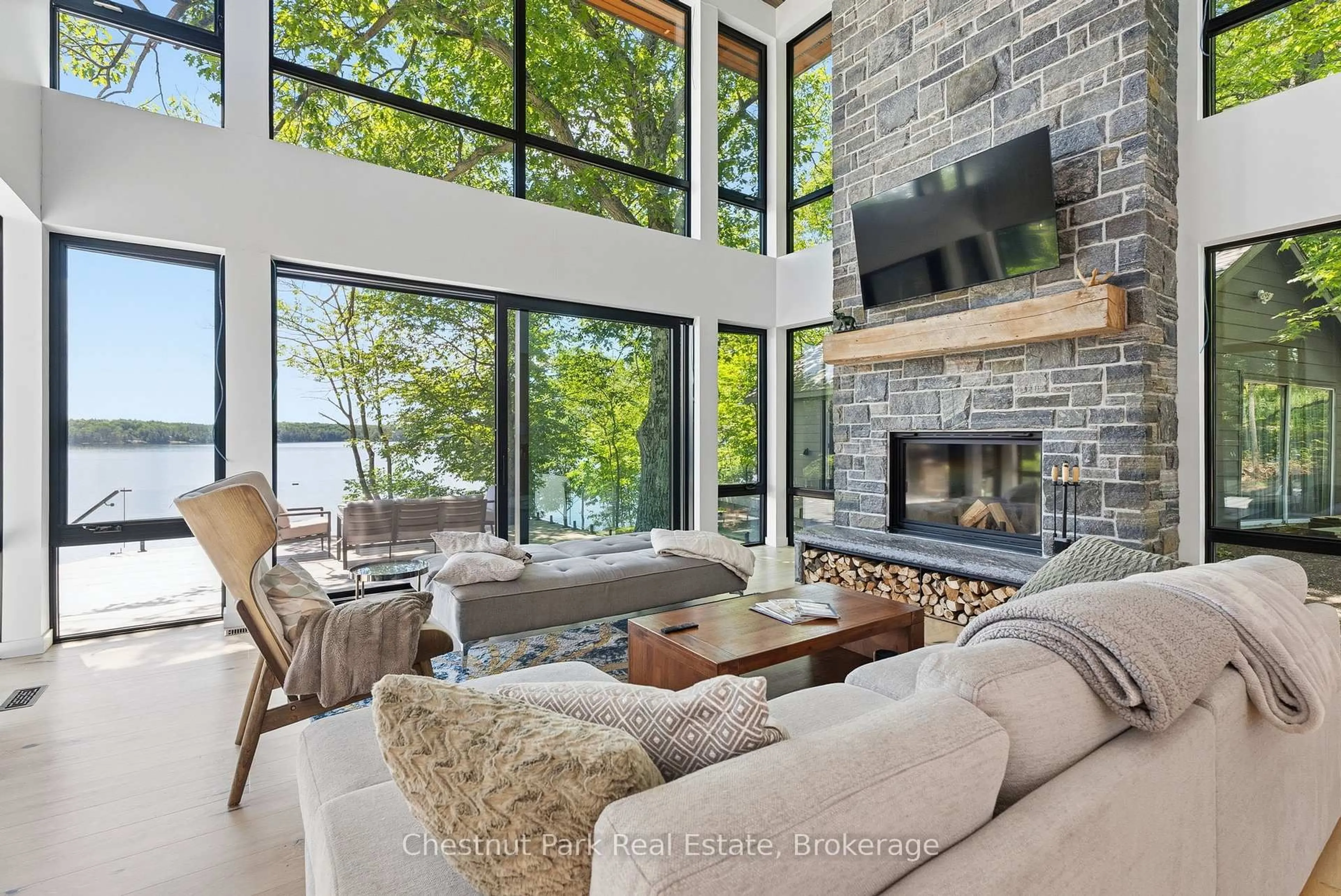 Living room with furniture, unknown for 1330 Road 2 Rd #17, Muskoka Lakes Ontario N9Y 2E4