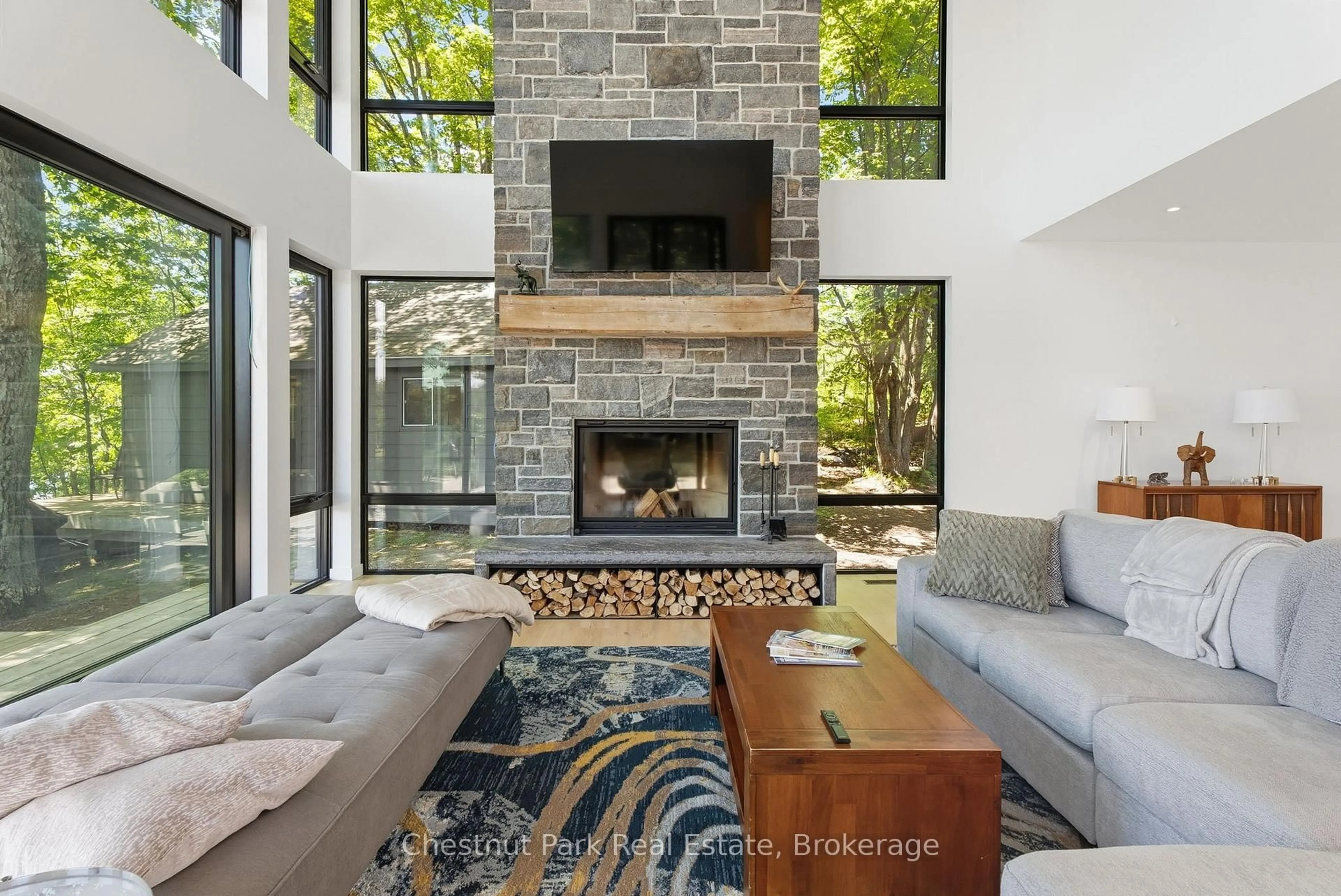 Living room with furniture, unknown for 1330 Road 2 Rd #17, Muskoka Lakes Ontario N9Y 2E4