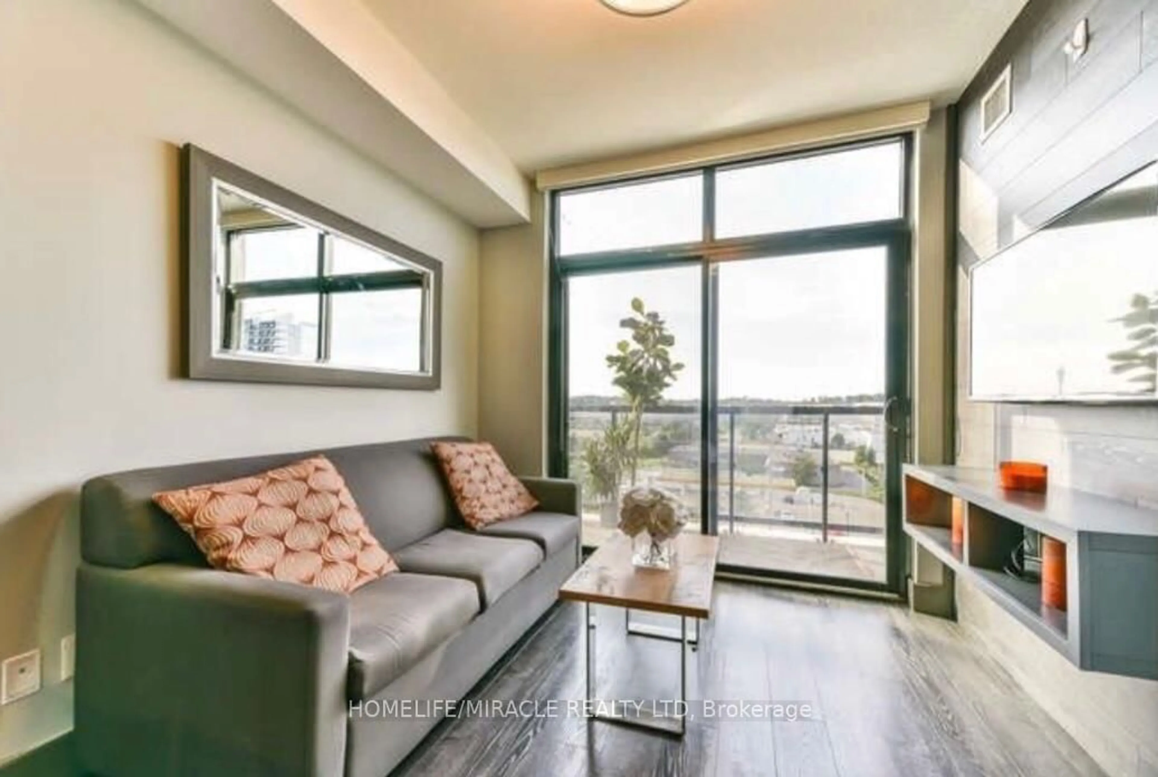 Living room with furniture, unknown for 330 Phillip St #N-808, Waterloo Ontario N2L 3W9