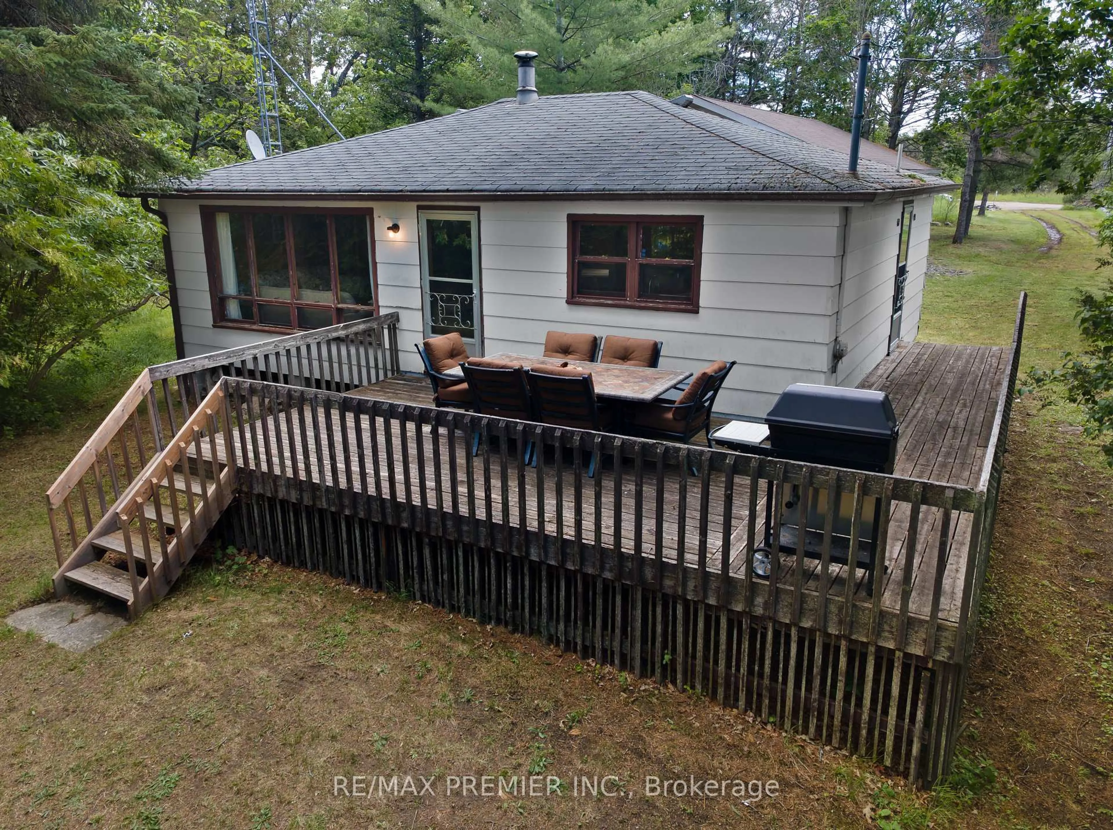 A pic from outside/outdoor area/front of a property/back of a property/a pic from drone, unknown for 9 Brotherston Rd, Kawartha Lakes Ontario K0M 2B0
