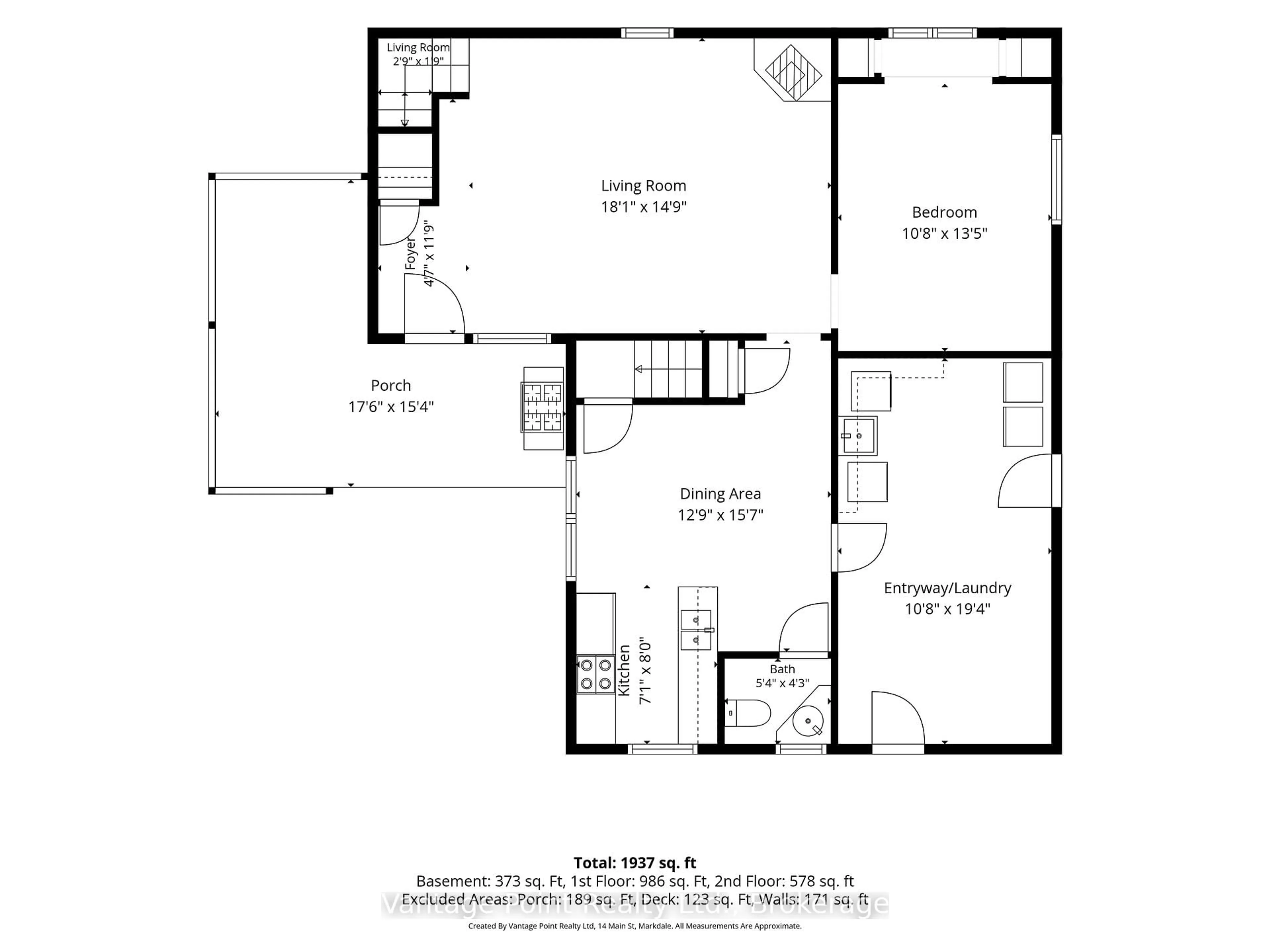 Floor plan for 776227 10 Highway, Chatsworth Ontario N0H 1C0