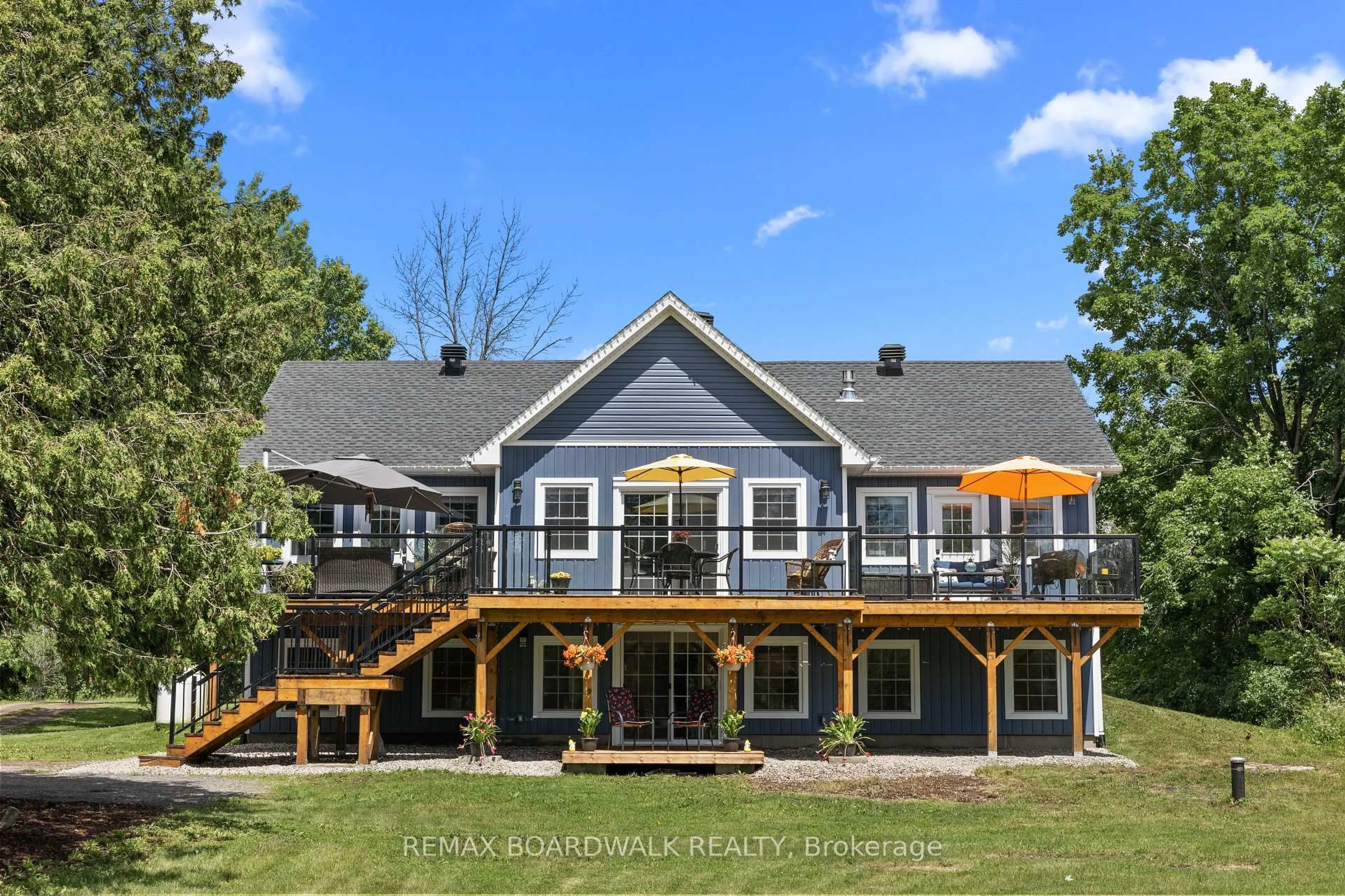 A pic from outside/outdoor area/front of a property/back of a property/a pic from drone, water/lake/river/ocean view for 271 Patty Pl, Carleton Place Ontario K7C 3P1