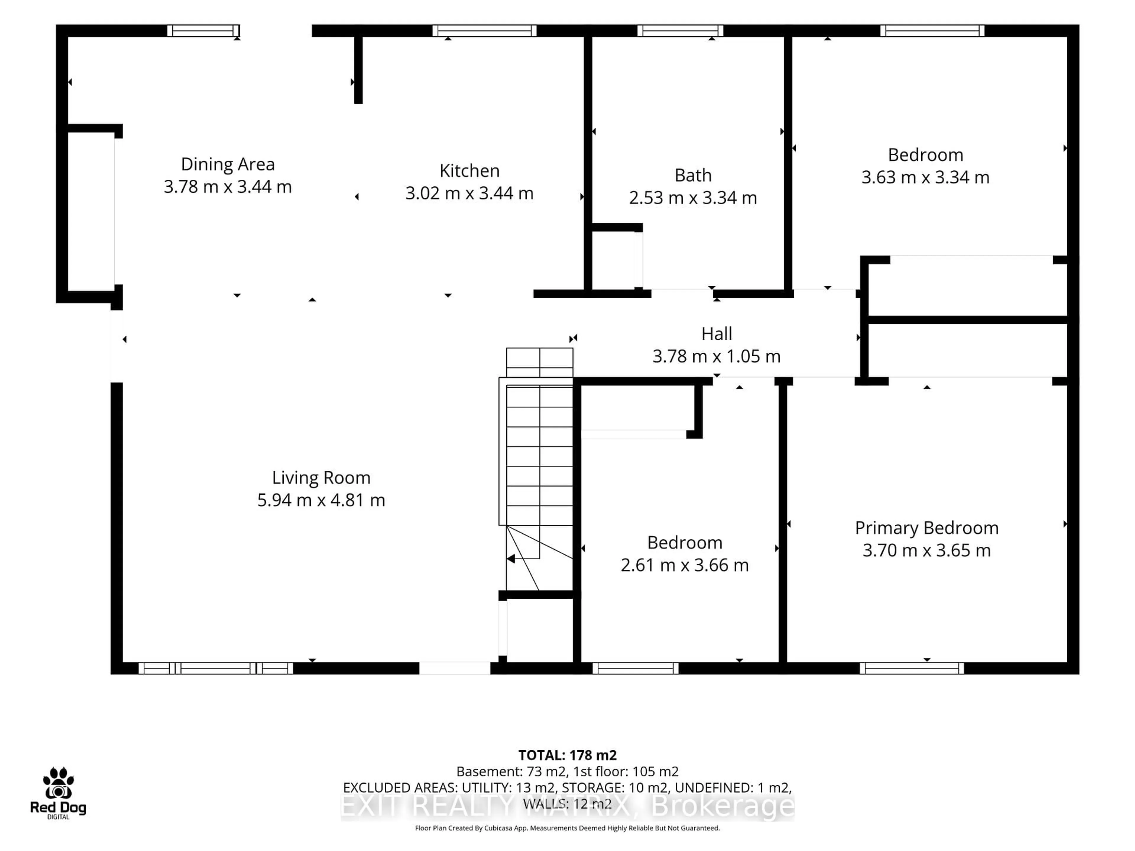 Floor plan for 2866 Front Rd, East Hawkesbury Ontario K6A 2R2