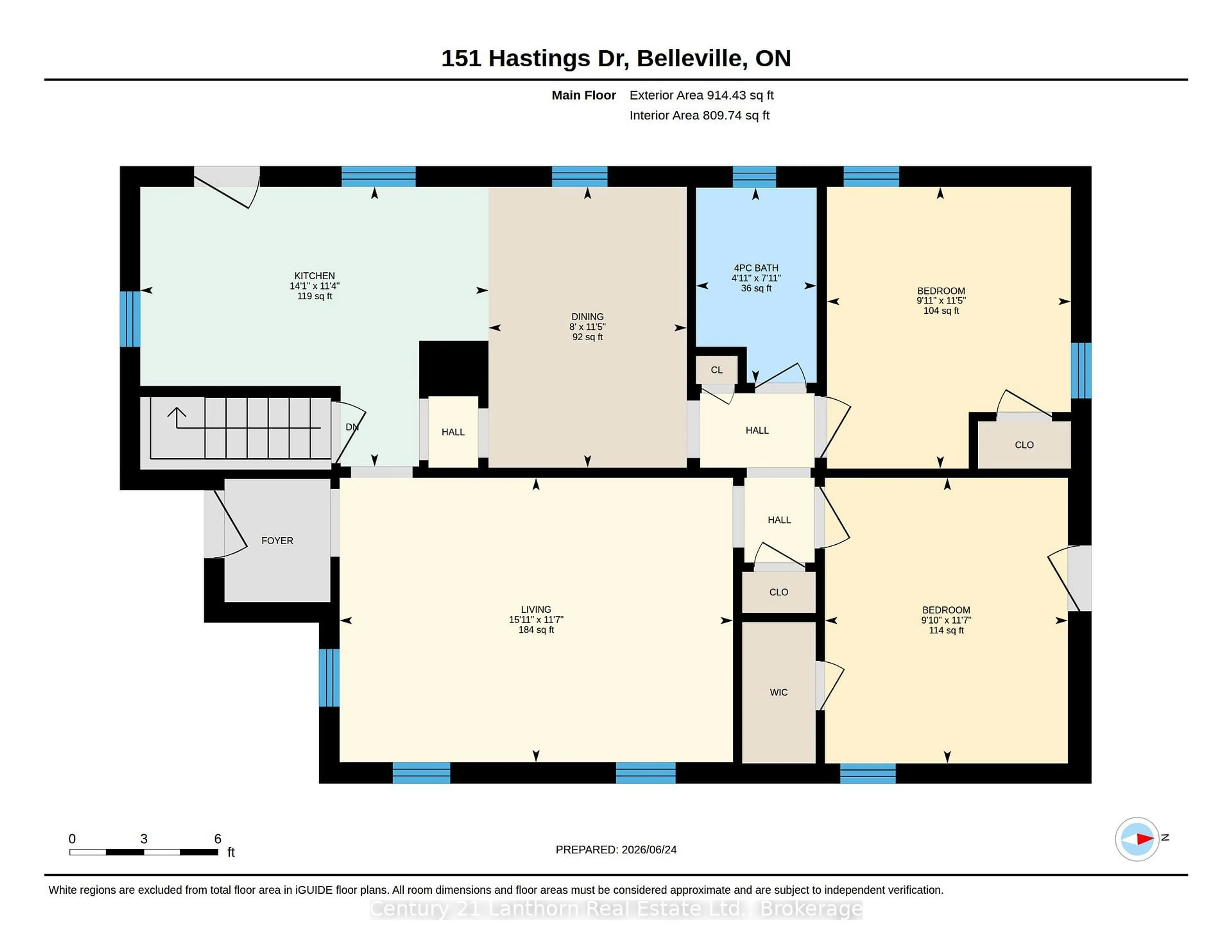 Floor plan for 151 Hastings Dr, Belleville Ontario K8N 1J7