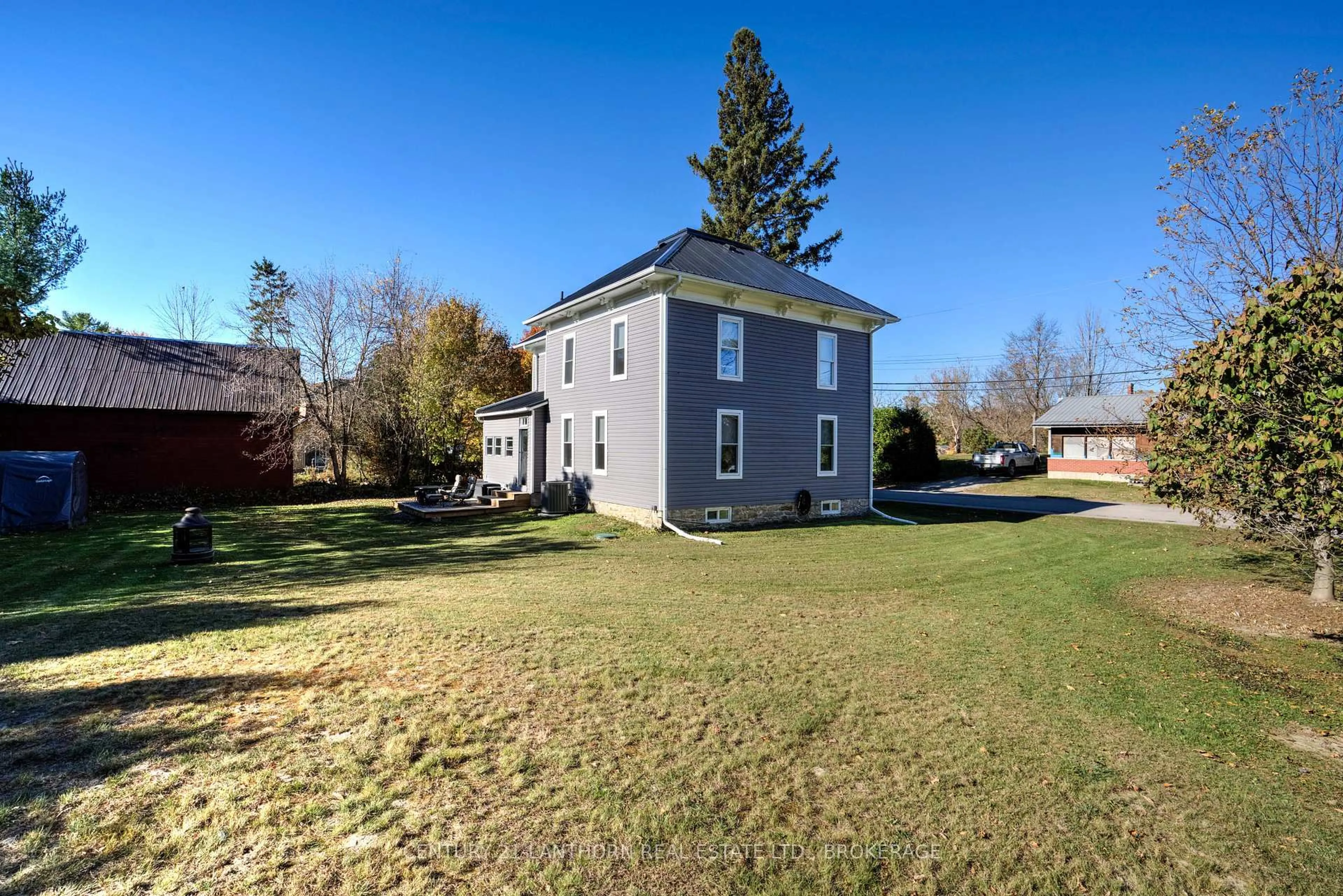 A pic from outside/outdoor area/front of a property/back of a property/a pic from drone, building for 2 John St, Rideau Lakes Ontario K0E 1G0