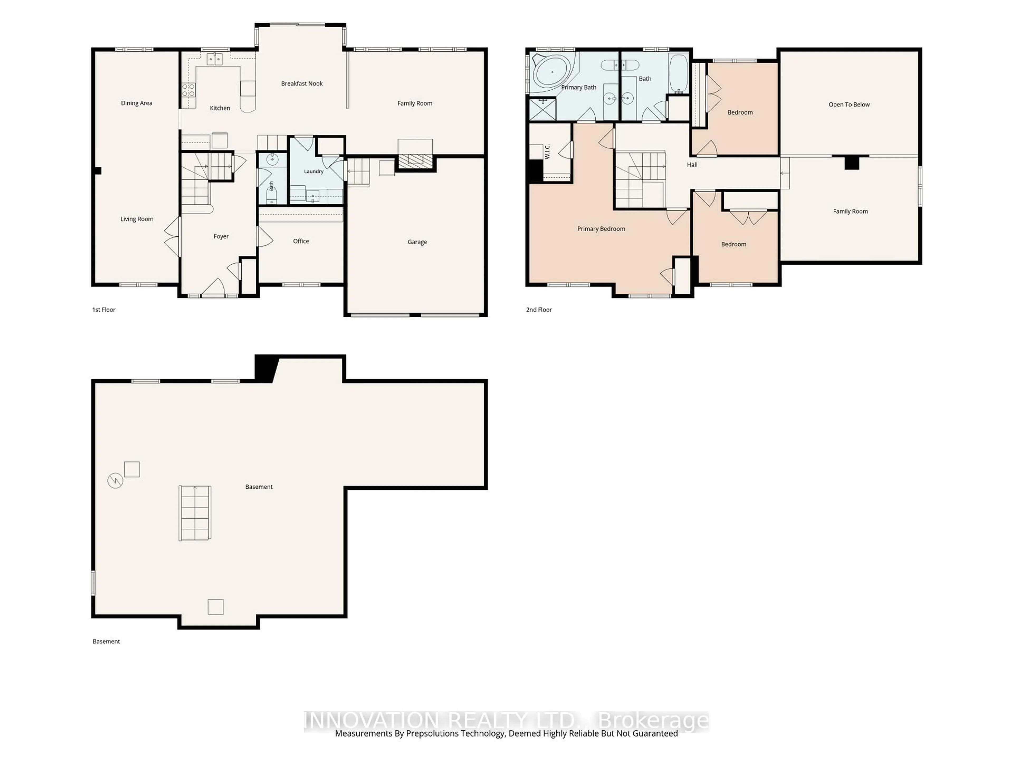 Floor plan for 12 Wendell Ave, Stittsville Ontario K2S 1G9