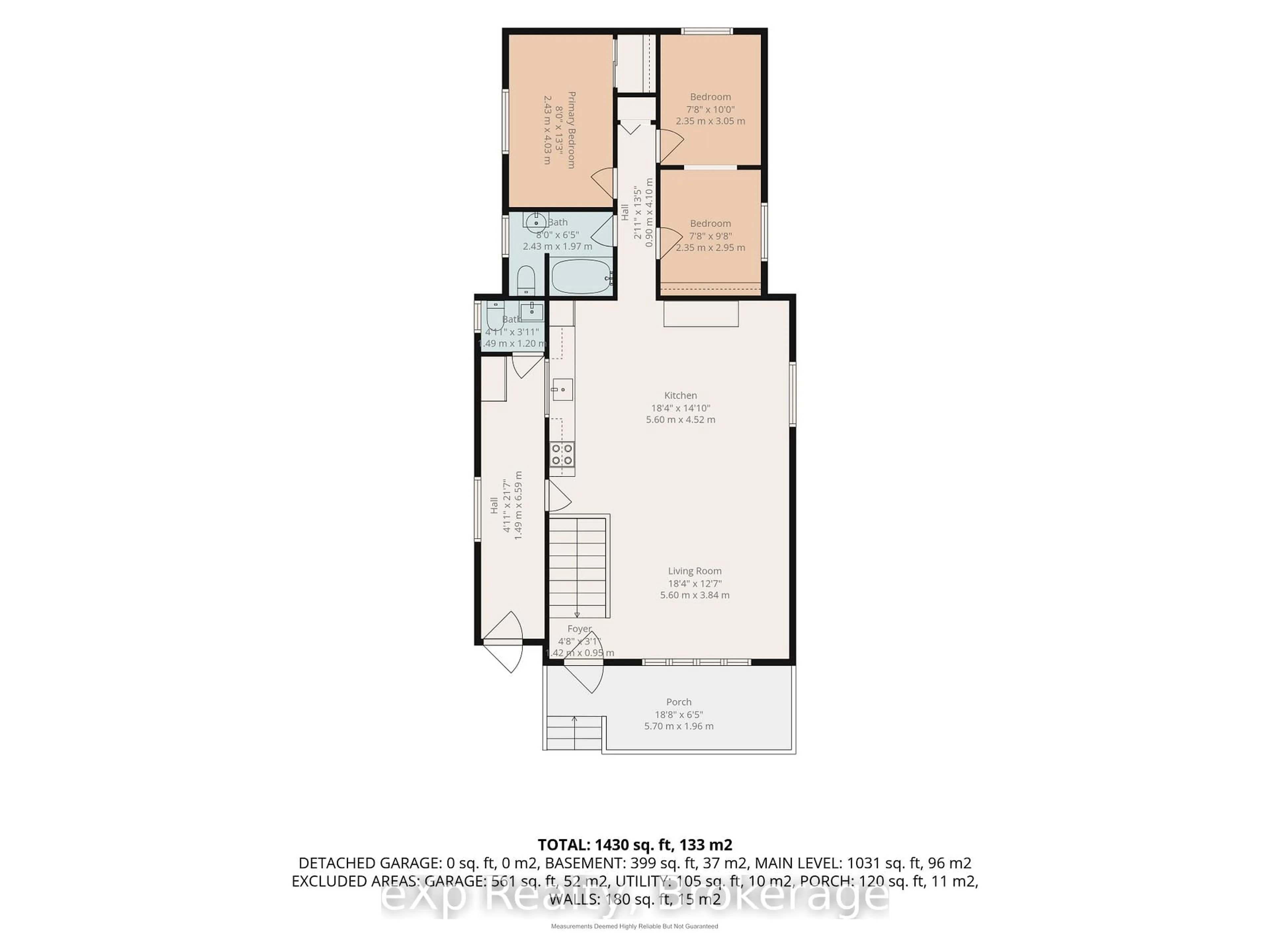 Floor plan for 370 Sidney St, Belleville Ontario K8P 3Z6