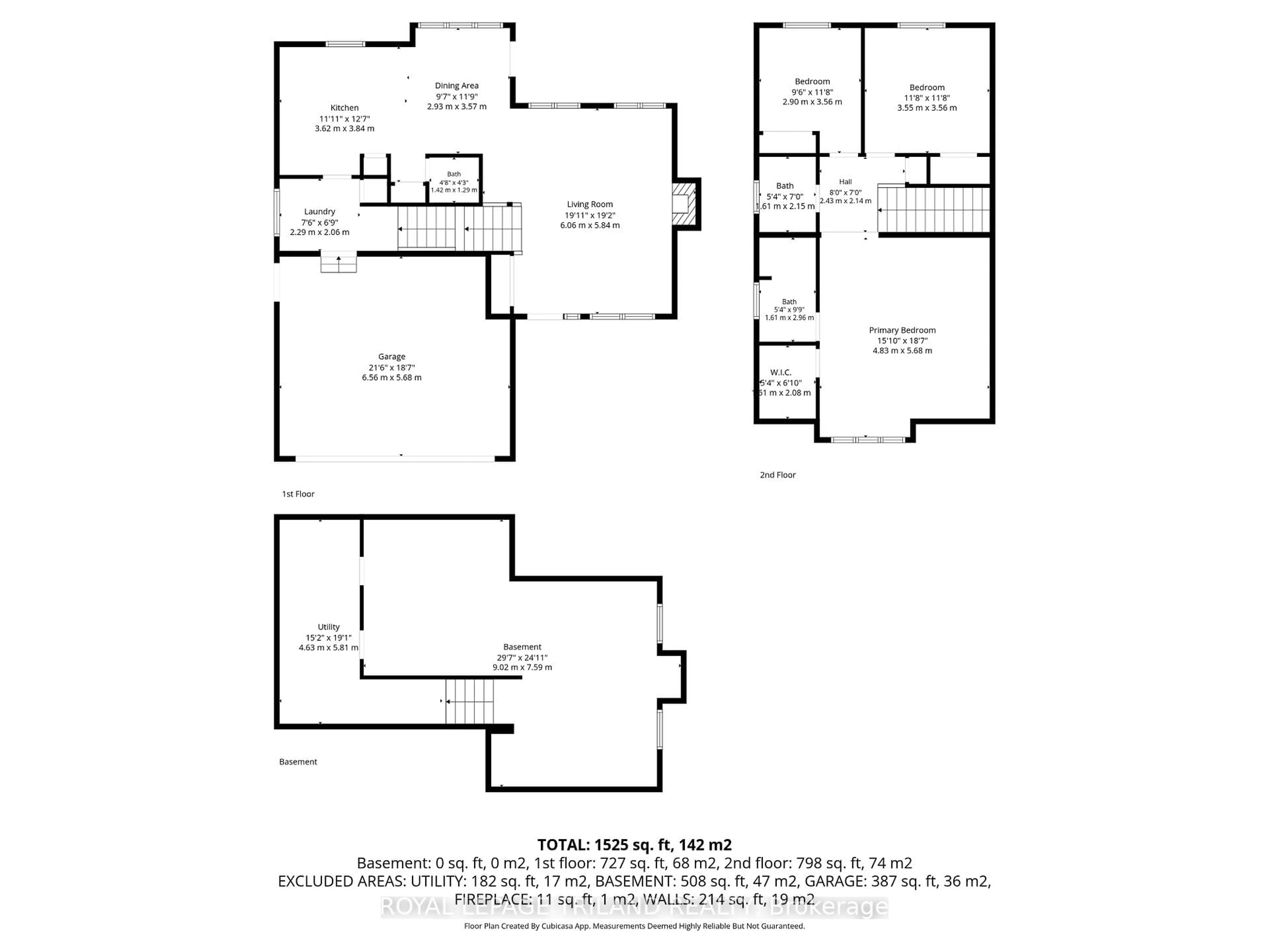 Floor plan for 26 Augusta Cres, St. Thomas Ontario N5R 6J8
