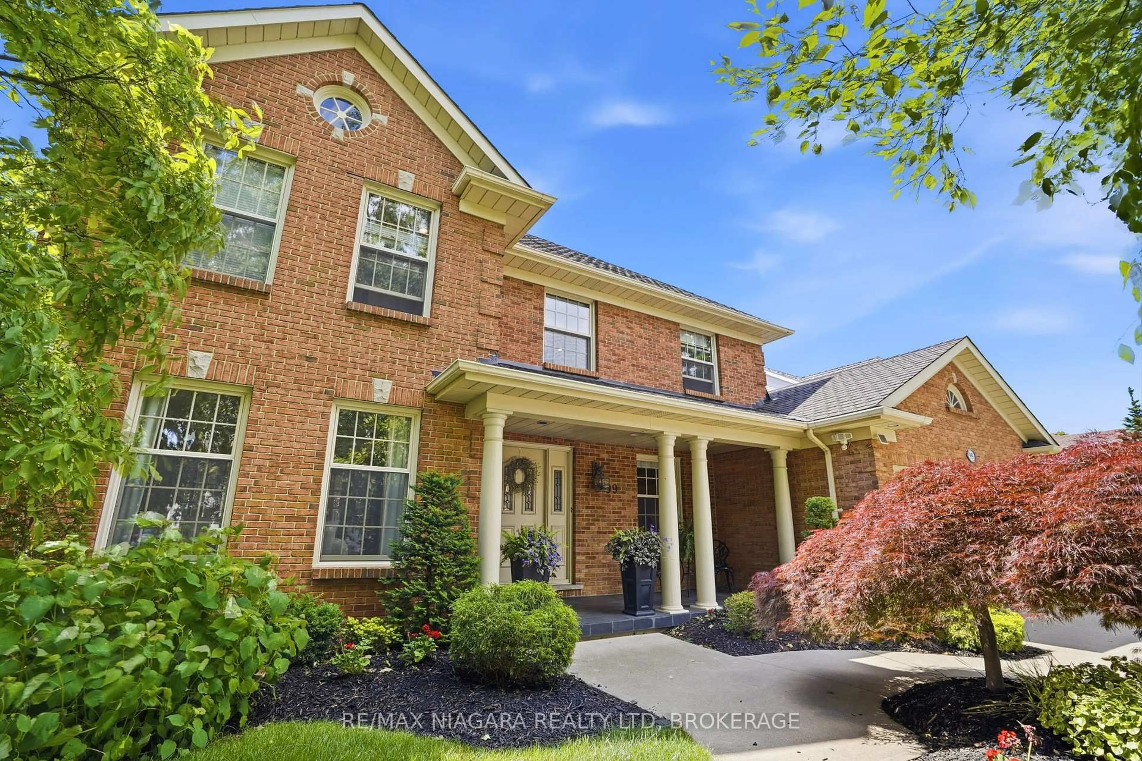 Home with brick exterior material, street for 99 PORT MASTER Dr, St. Catharines Ontario L2N 7H5