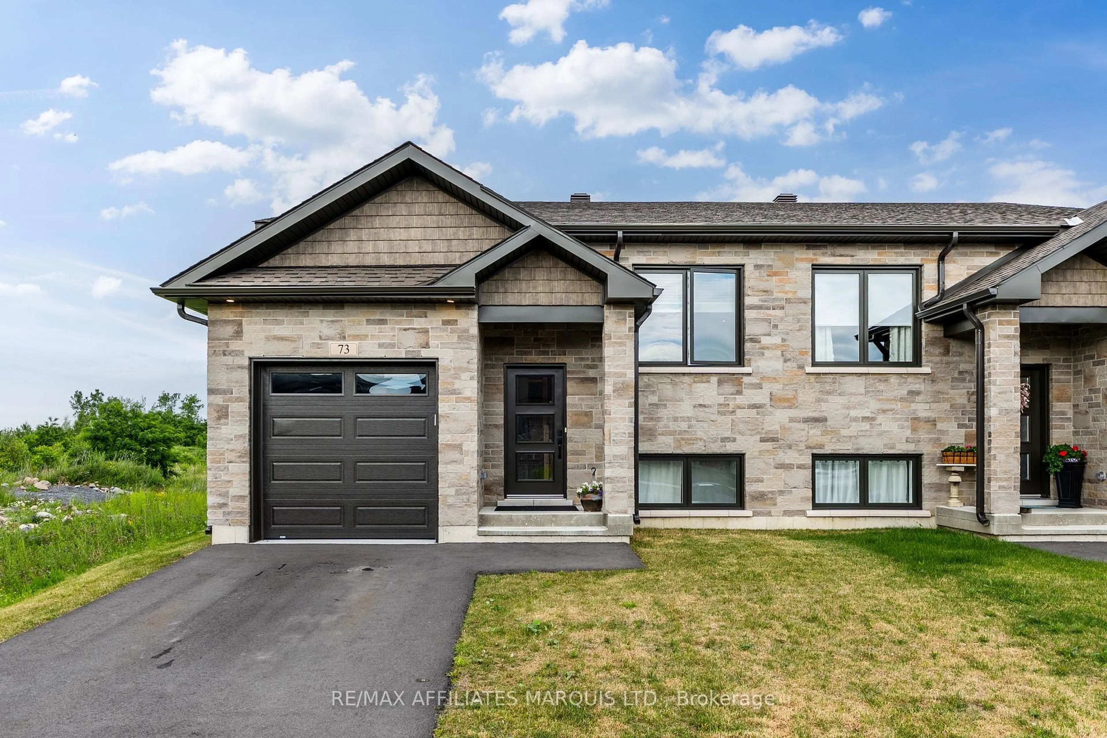 Home with brick exterior material, street for 73 Portland Dr, Cornwall Ontario K6H 0J5