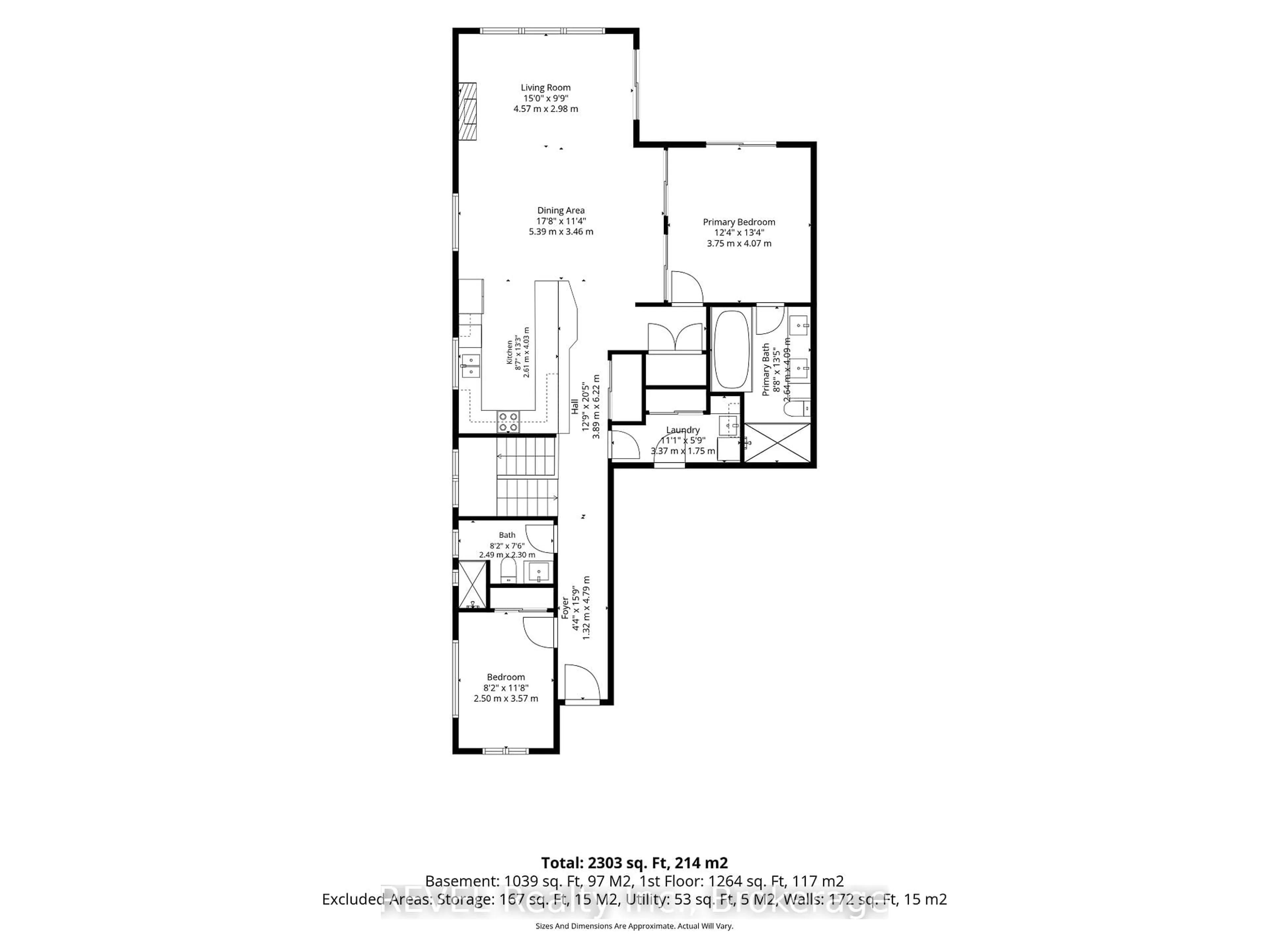 Floor plan for 19 Francesco Cres, St. Catharines Ontario L2S 4C7