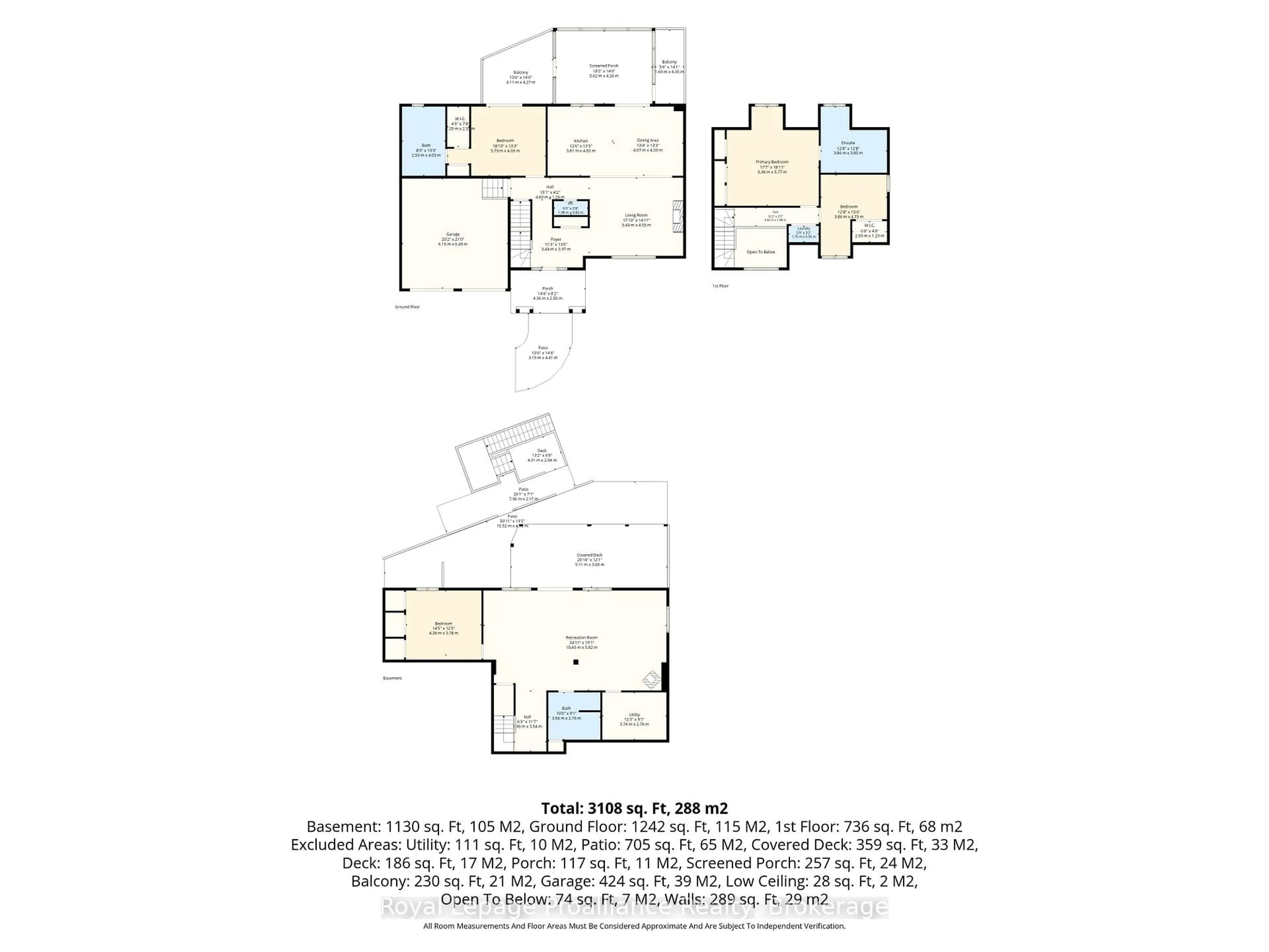 Floor plan for 1240 Alder Rd, Cobourg Ontario K9A 5W5
