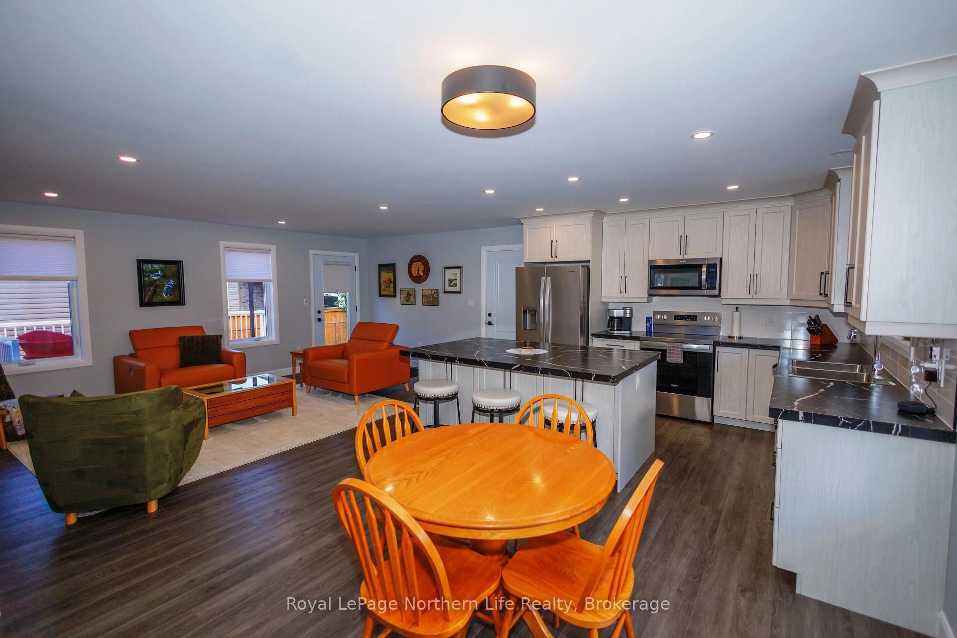 Open concept kitchen, unknown for 167 Levesque St, West Nipissing Ontario P2B 1M5