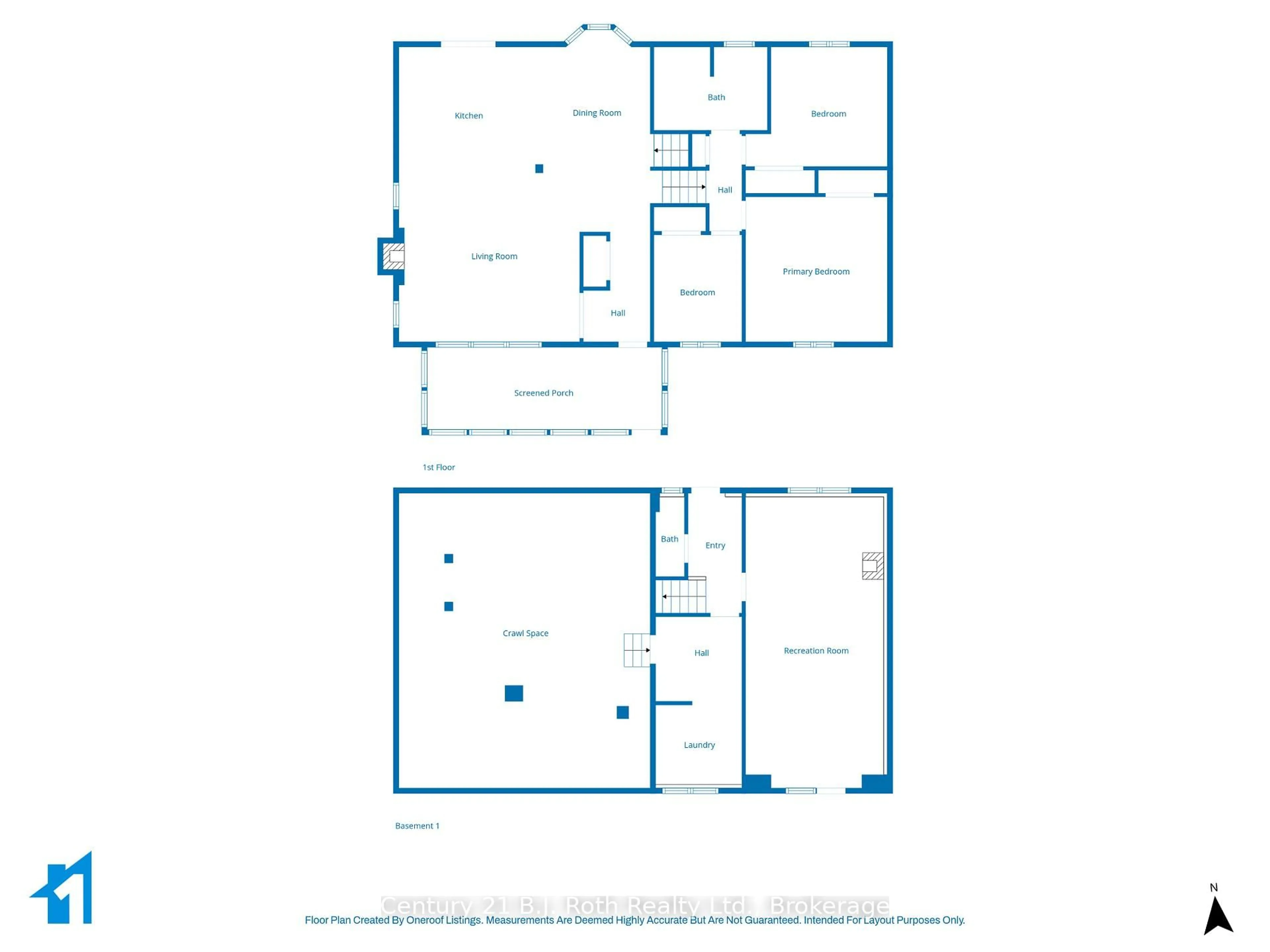 Floor plan for 41 Brandy's Island Rd, Georgian Bay Ontario P0E 1E0