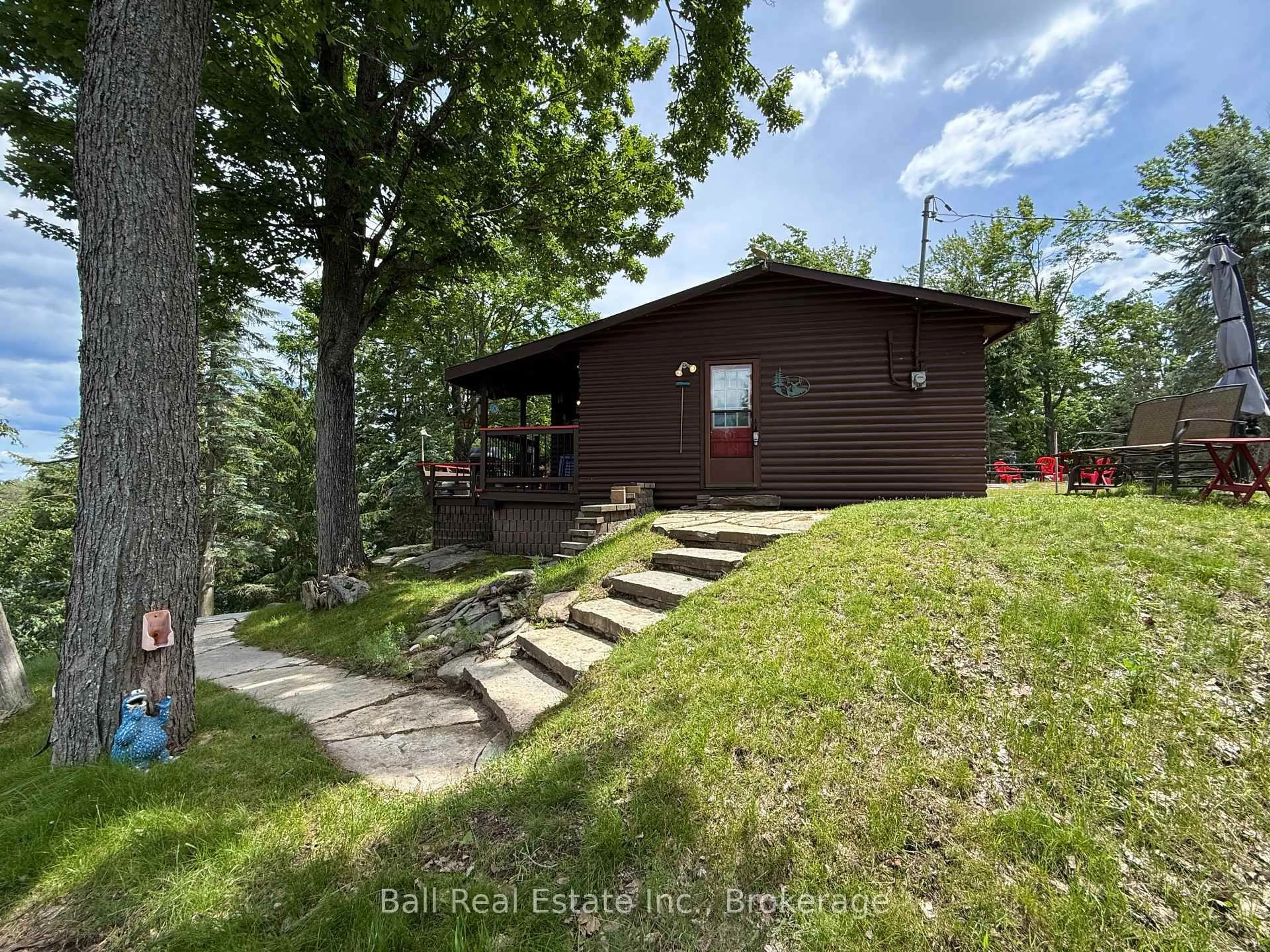 A pic from outside/outdoor area/front of a property/back of a property/a pic from drone, unknown for 43 Fire Route 52A, North Kawartha Ontario K0L 1A0