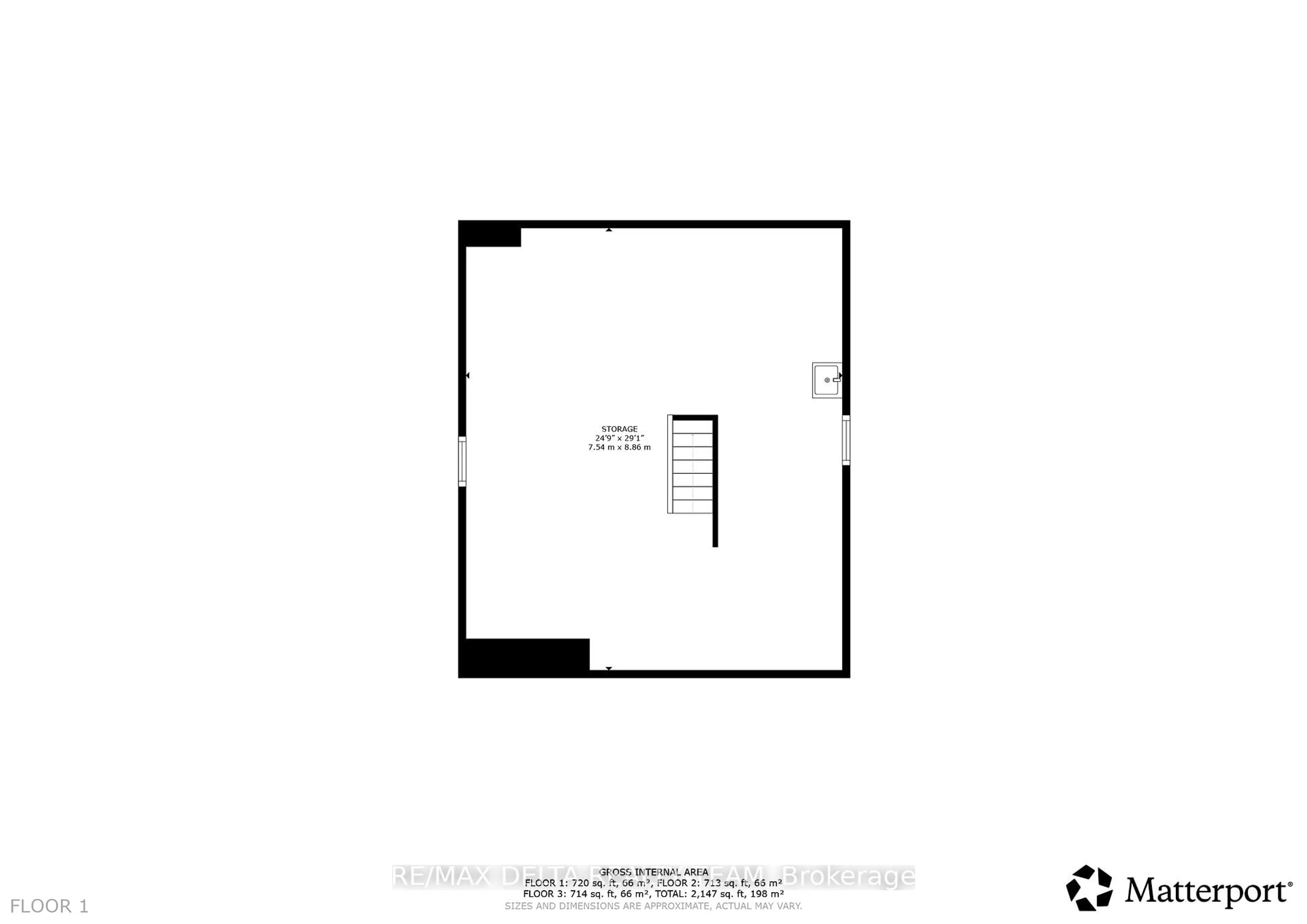 Floor plan for 310 Mceachern Cres, Orleans Ontario K1E 3K2