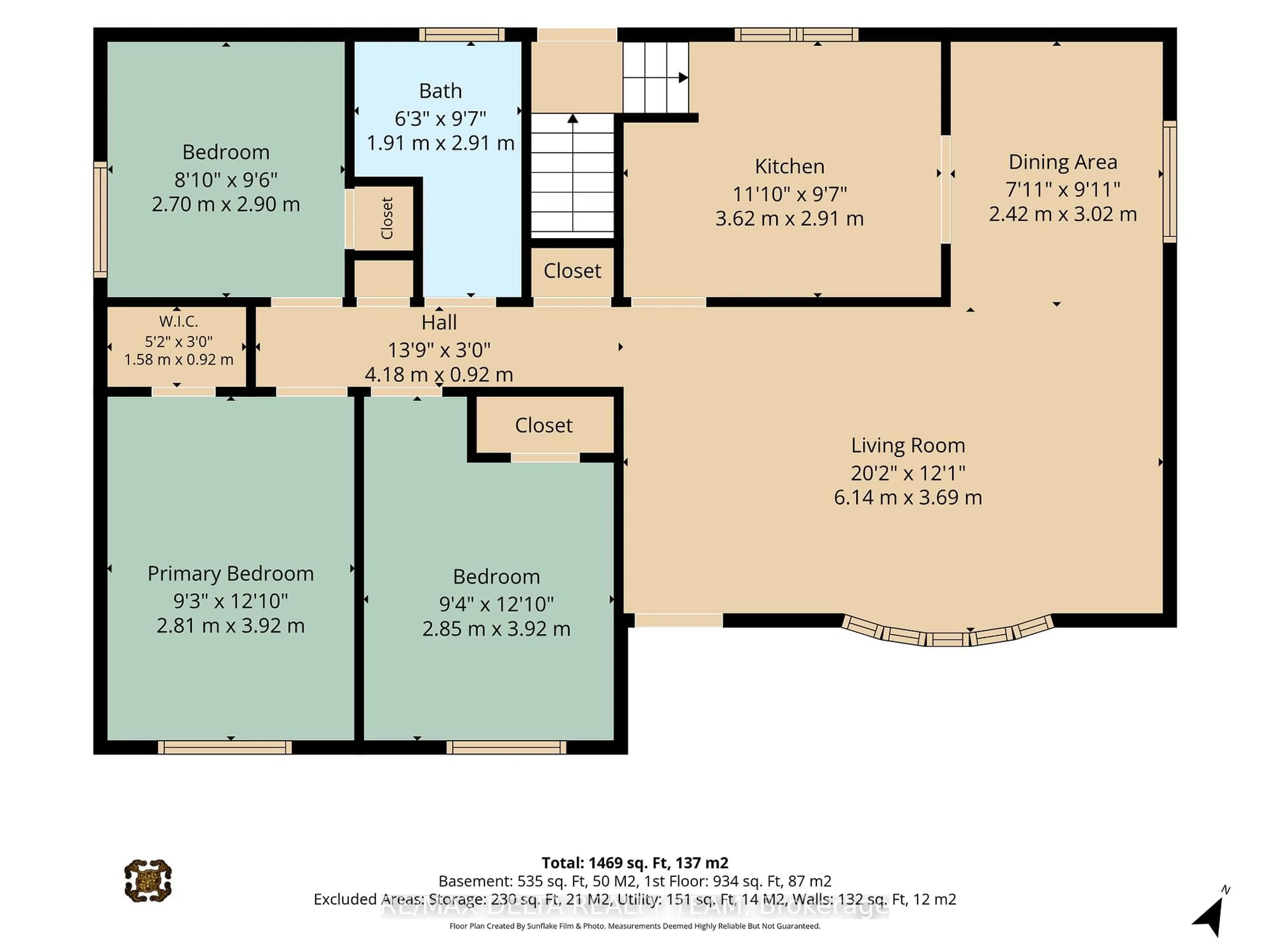 Floor plan for 115 Meadowlands Dr, Ottawa Ontario K2G 2S2
