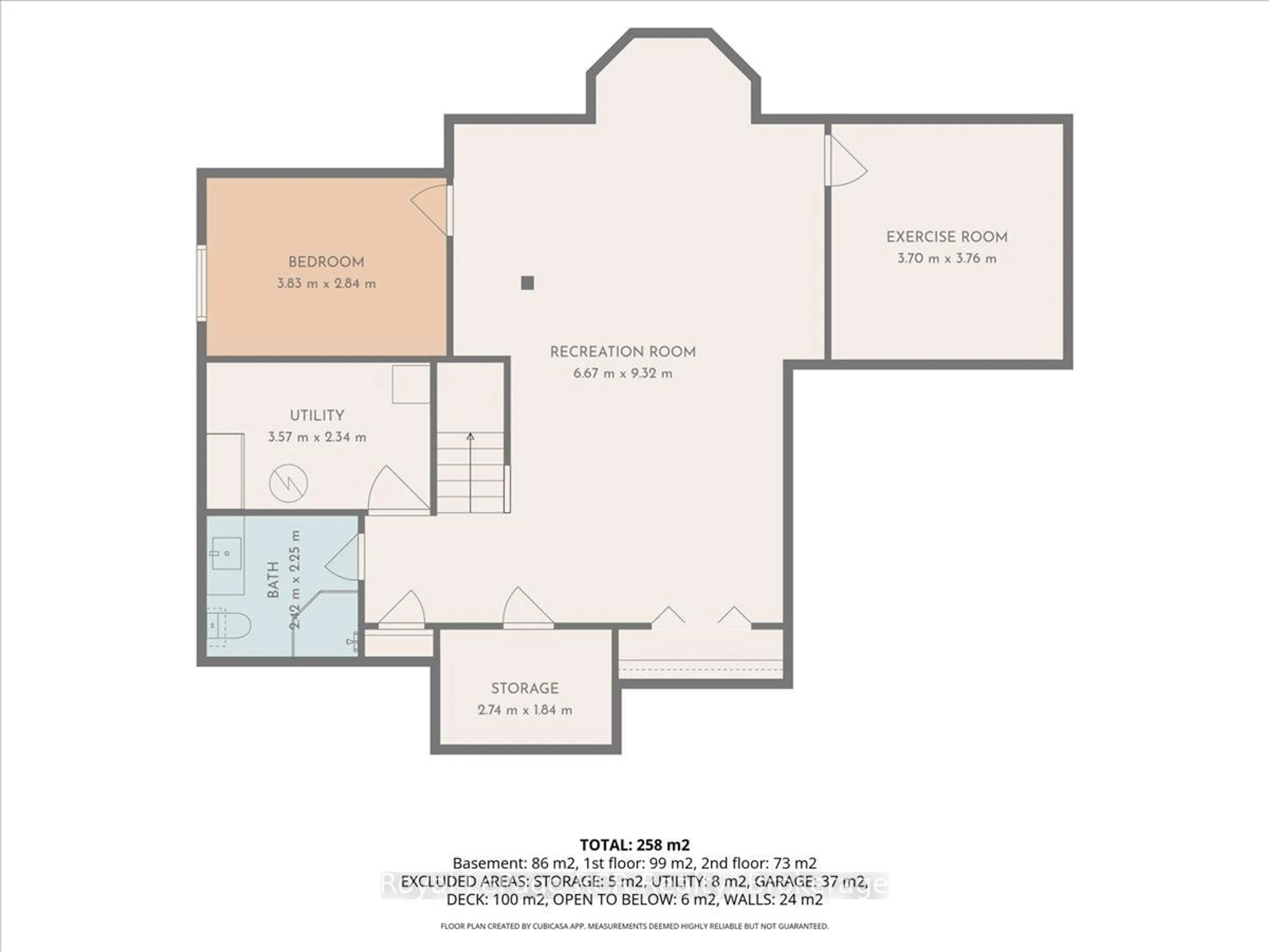Floor plan for 235 4th Street Cres, Hanover Ontario N4N 3S2