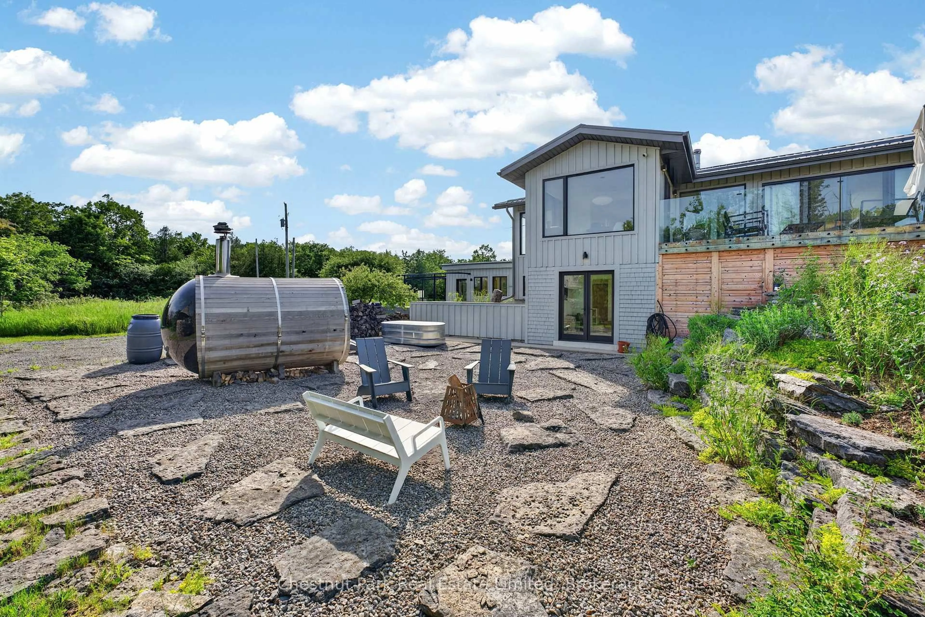 A pic from outside/outdoor area/front of a property/back of a property/a pic from drone, unknown for 745 Crowes Rd, Prince Edward County Ontario K0K 2T0