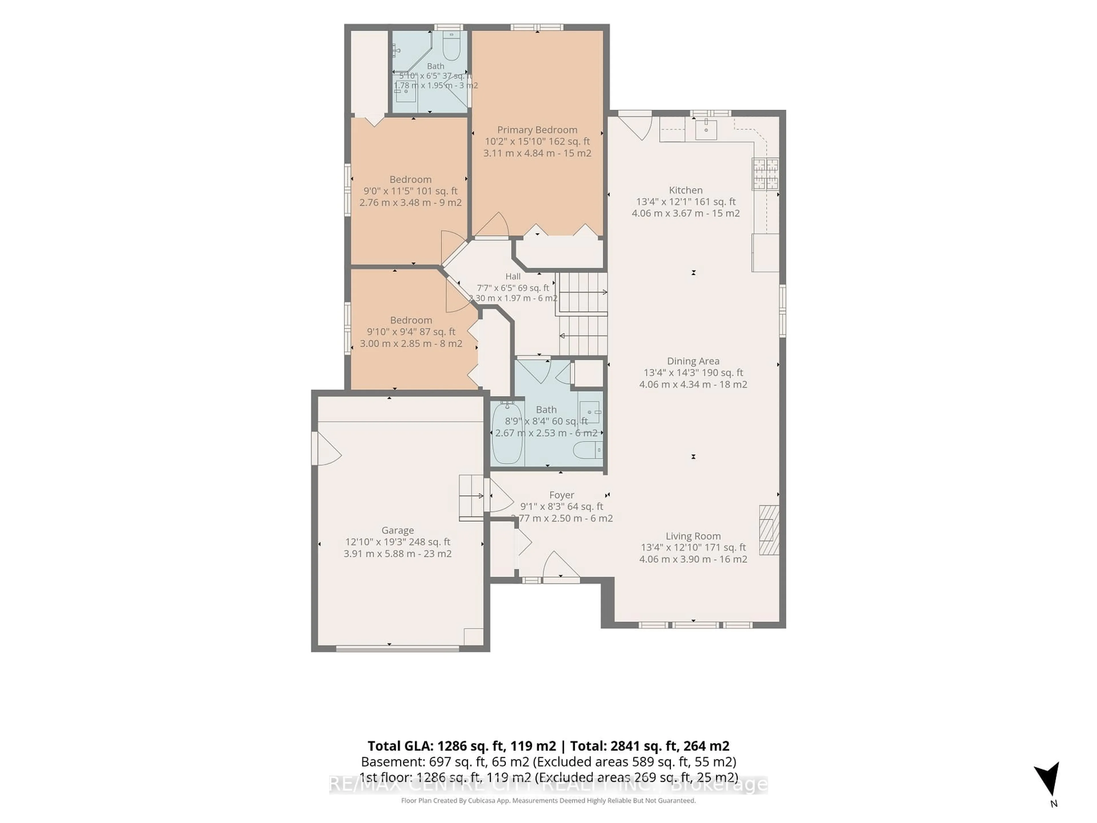 Floor plan for 26 Oriole Lane, St. Thomas Ontario N5R 6K8