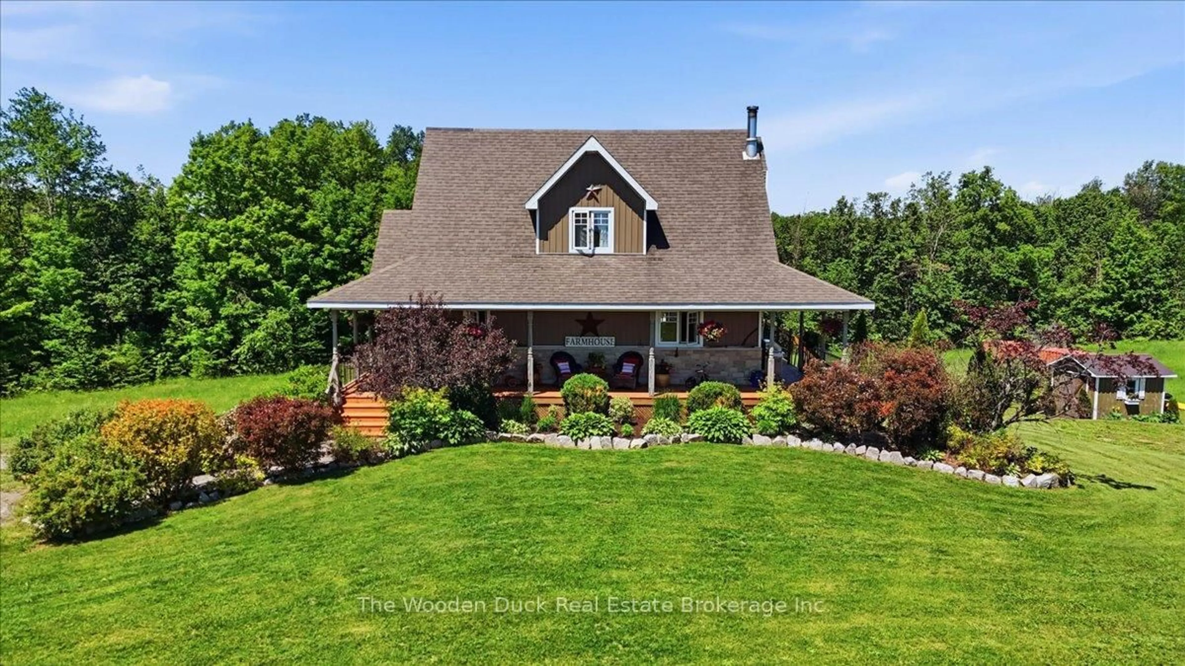 A pic from outside/outdoor area/front of a property/back of a property/a pic from drone, unknown for 1133 Island Rd, Madoc Ontario K0K 2K0