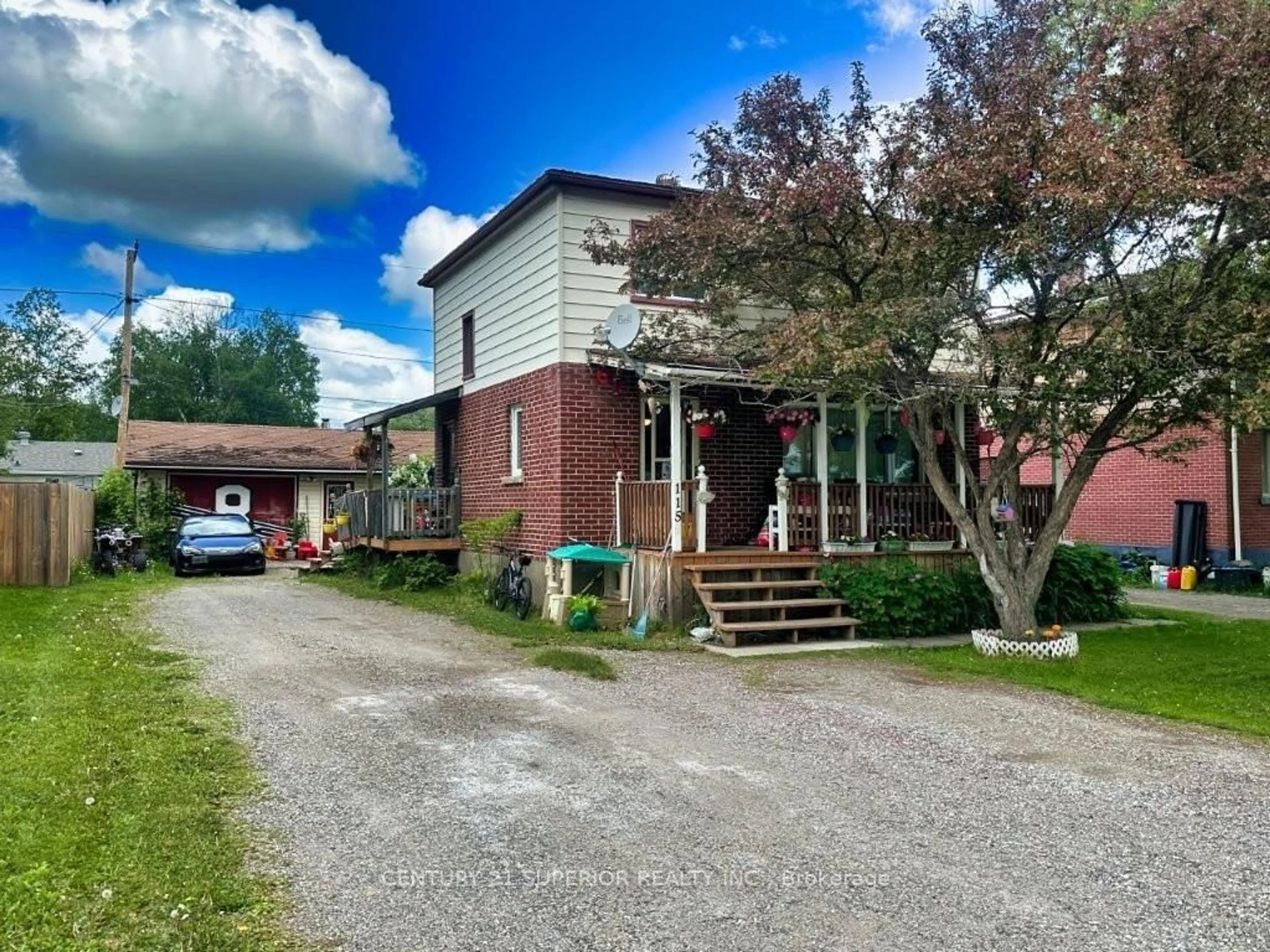 A pic from outside/outdoor area/front of a property/back of a property/a pic from drone, street for 115 Stadler Ave, Red Rock Ontario P0T 2P0