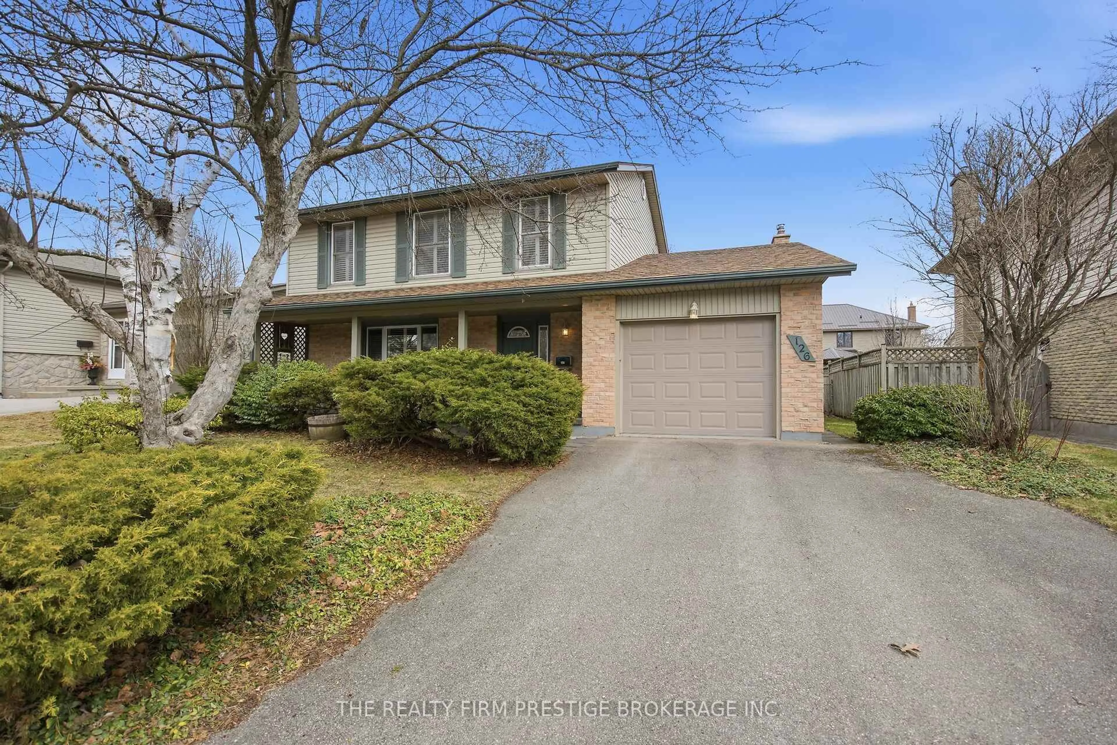 Home with brick exterior material, street for 126 Gardenvale Cres, London South Ontario N6J 4B9
