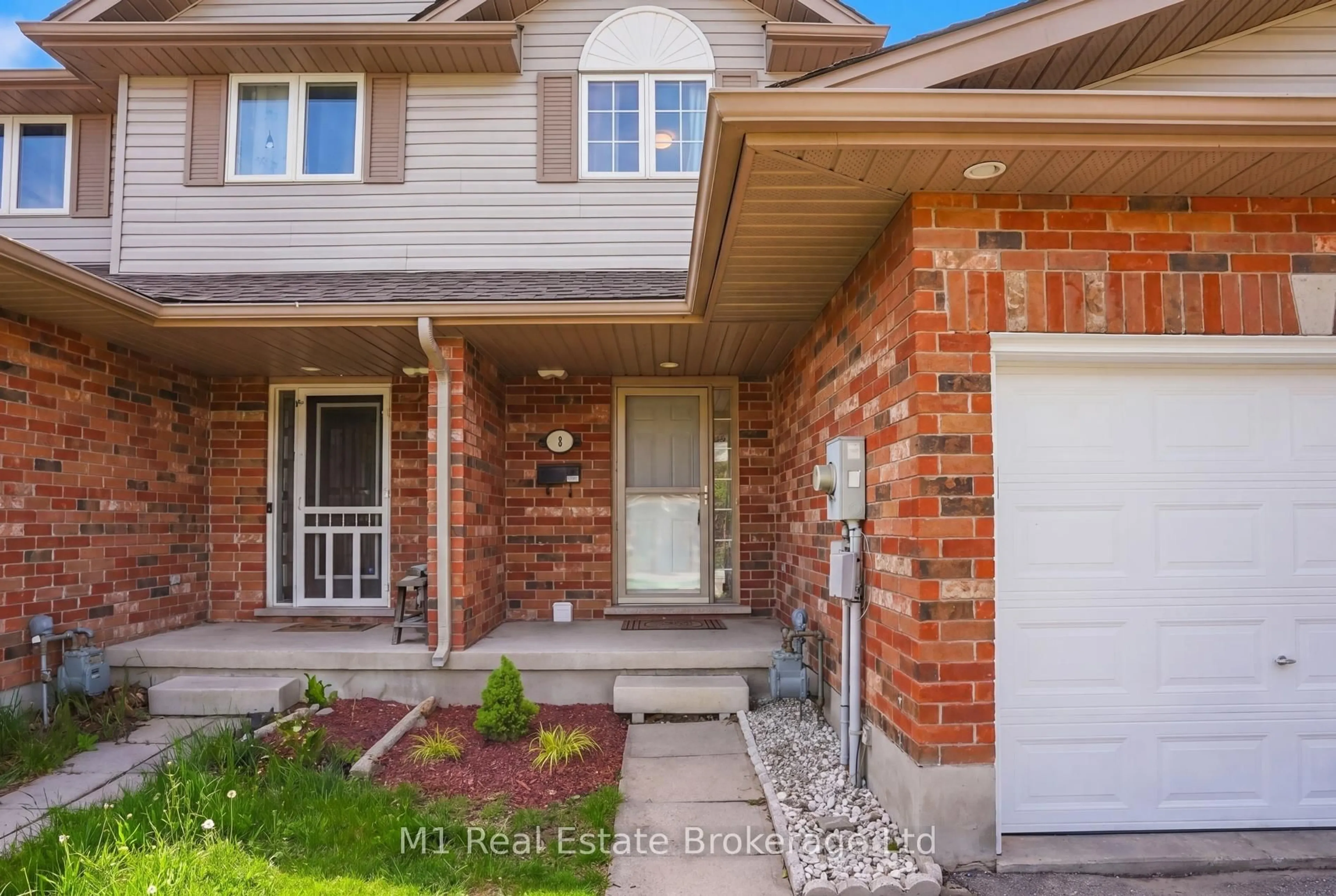 Home with brick exterior material, street for 8 Ralston Dr, Guelph Ontario N1E 0C3