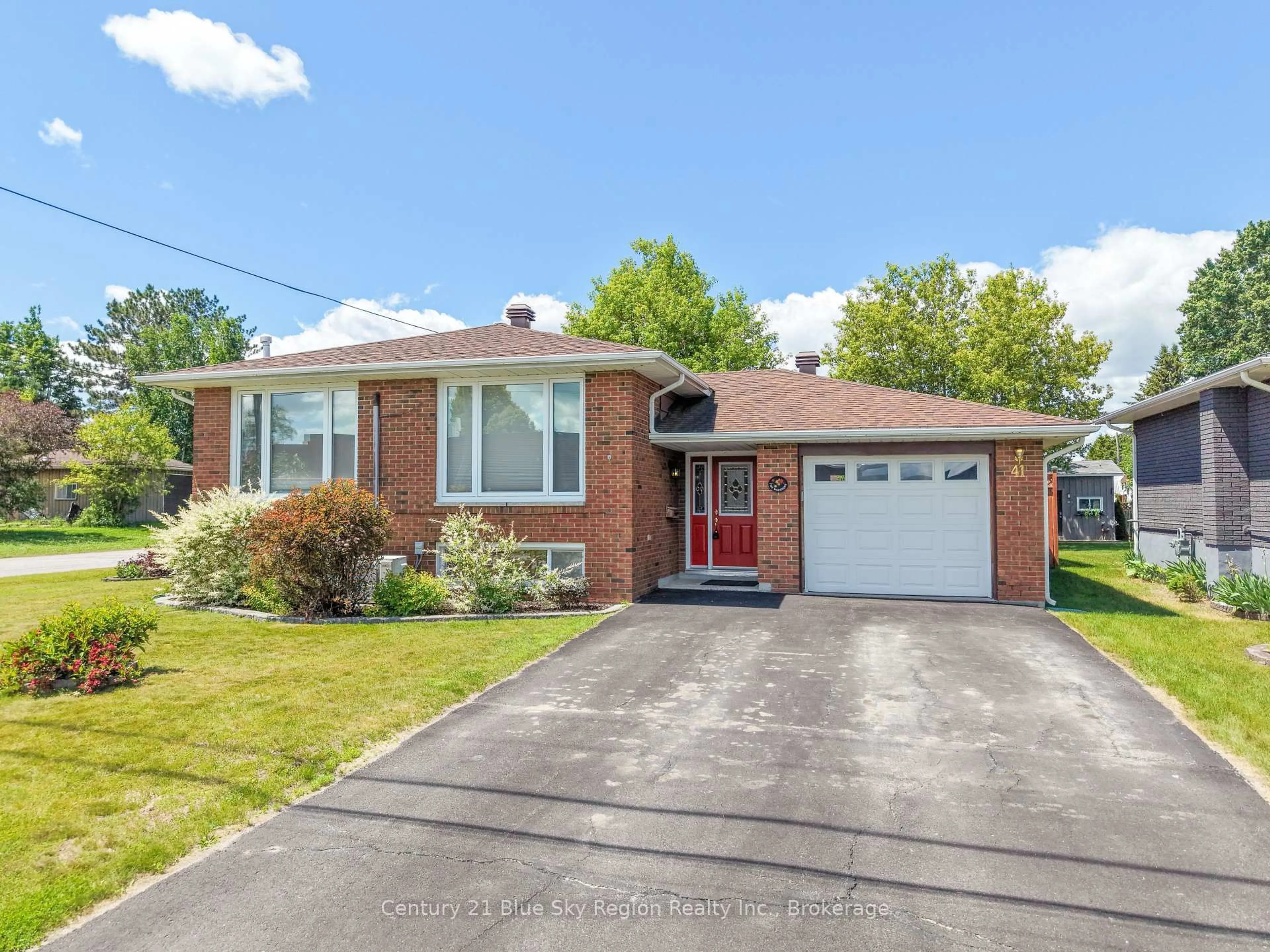 Home with brick exterior material, street for 41 Michaud St, West Nipissing Ontario P2B 1B6