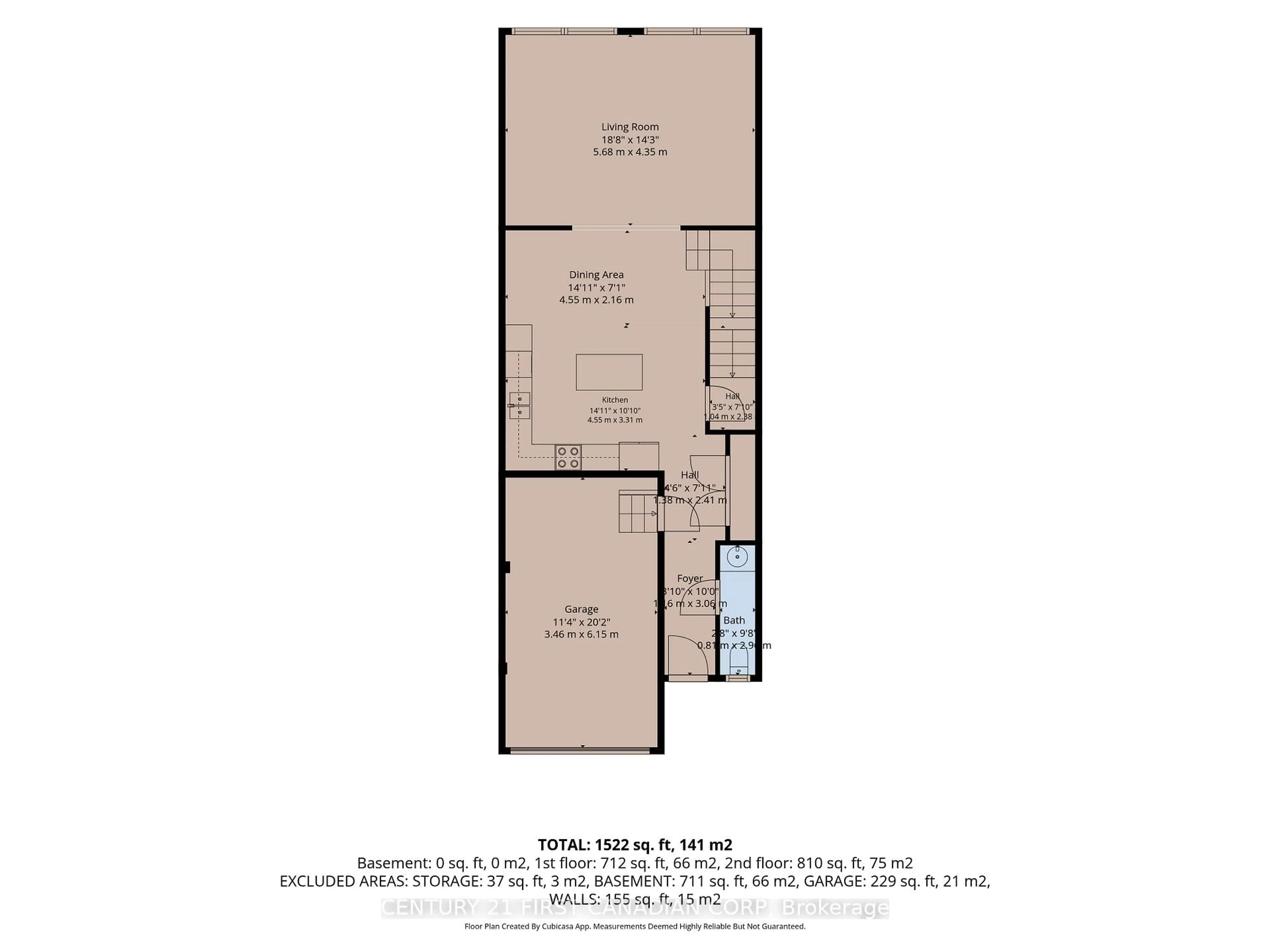 Floor plan for 1220 Riverbend Rd #23, London South Ontario N6K 0G5