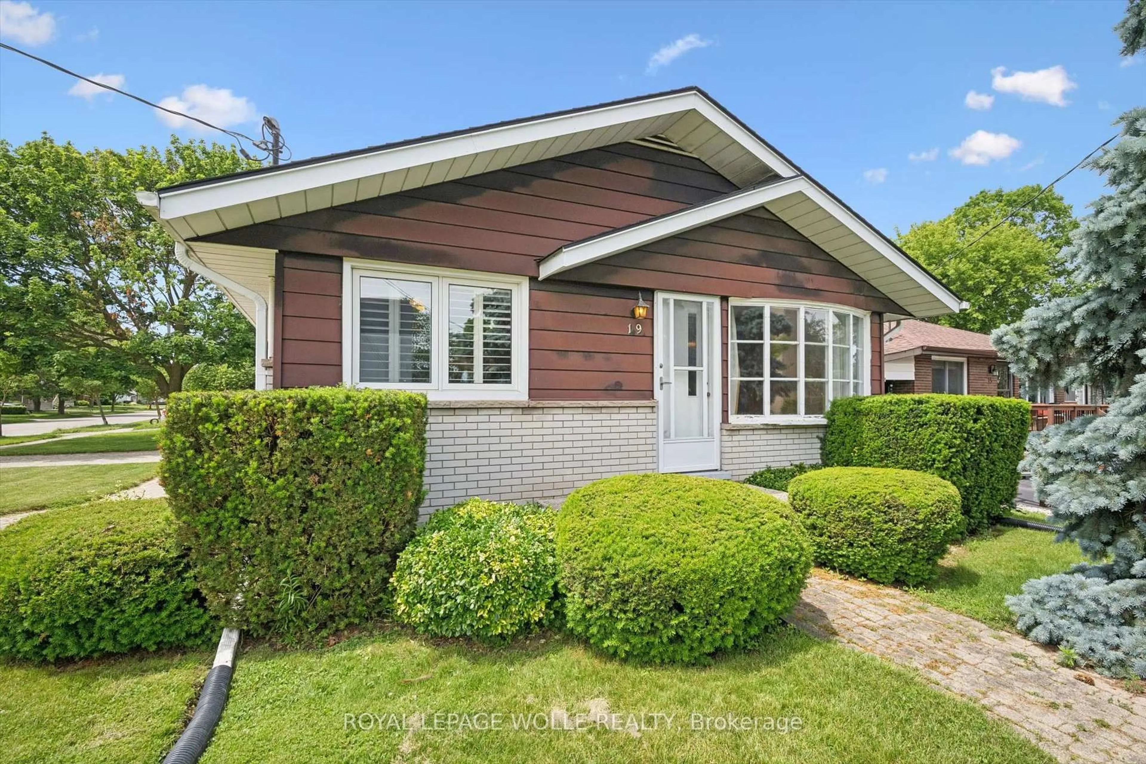 Home with brick exterior material, street for 19 Weichel St, Kitchener Ontario N2M 2A5
