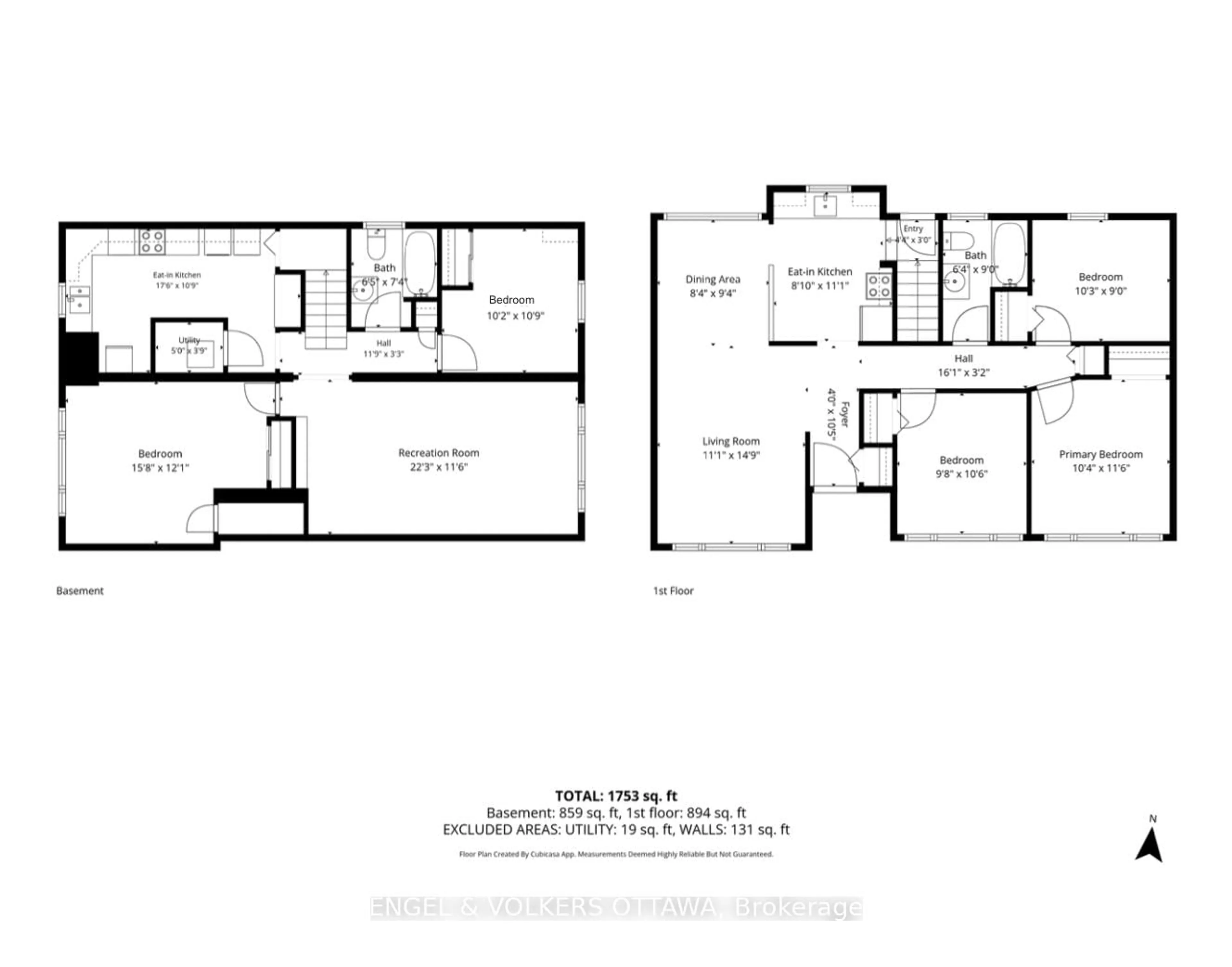 Floor plan for 709 Pleasant Park Rd, Ottawa Ontario K1G 1Y3