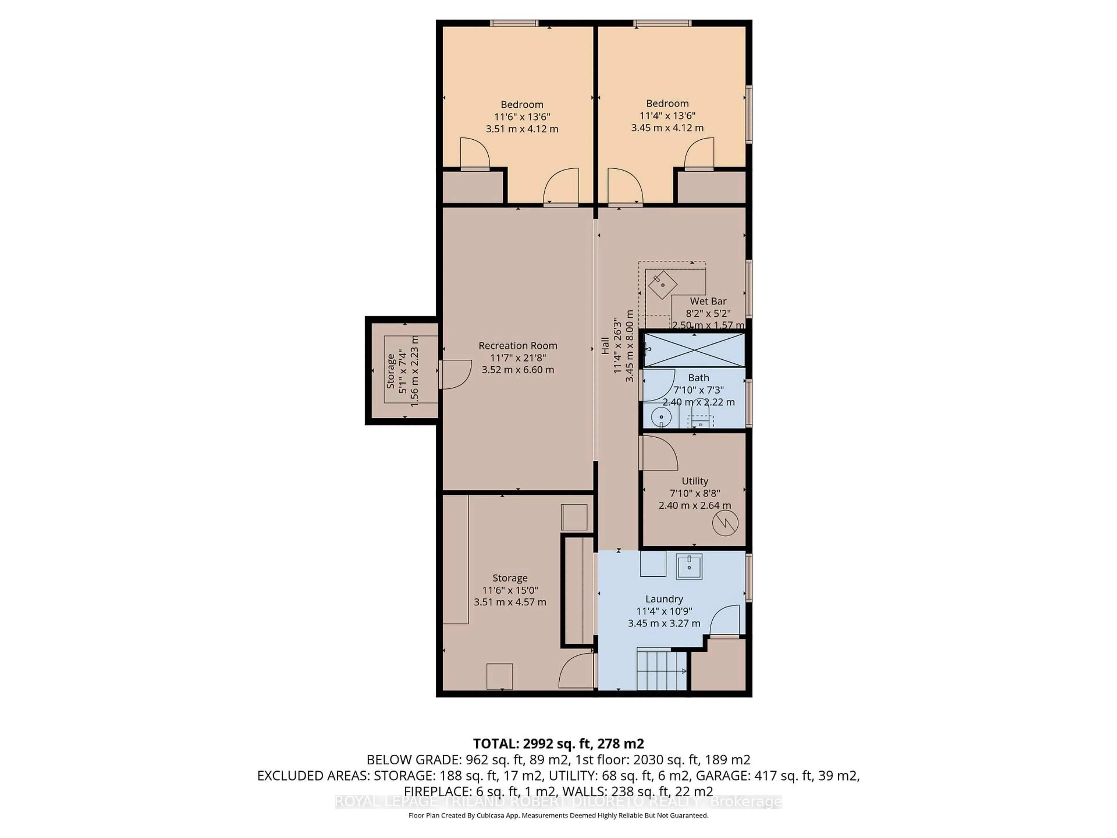 Floor plan for 9755 Longwoods Rd, Middlesex Centre Ontario N6P 1P2
