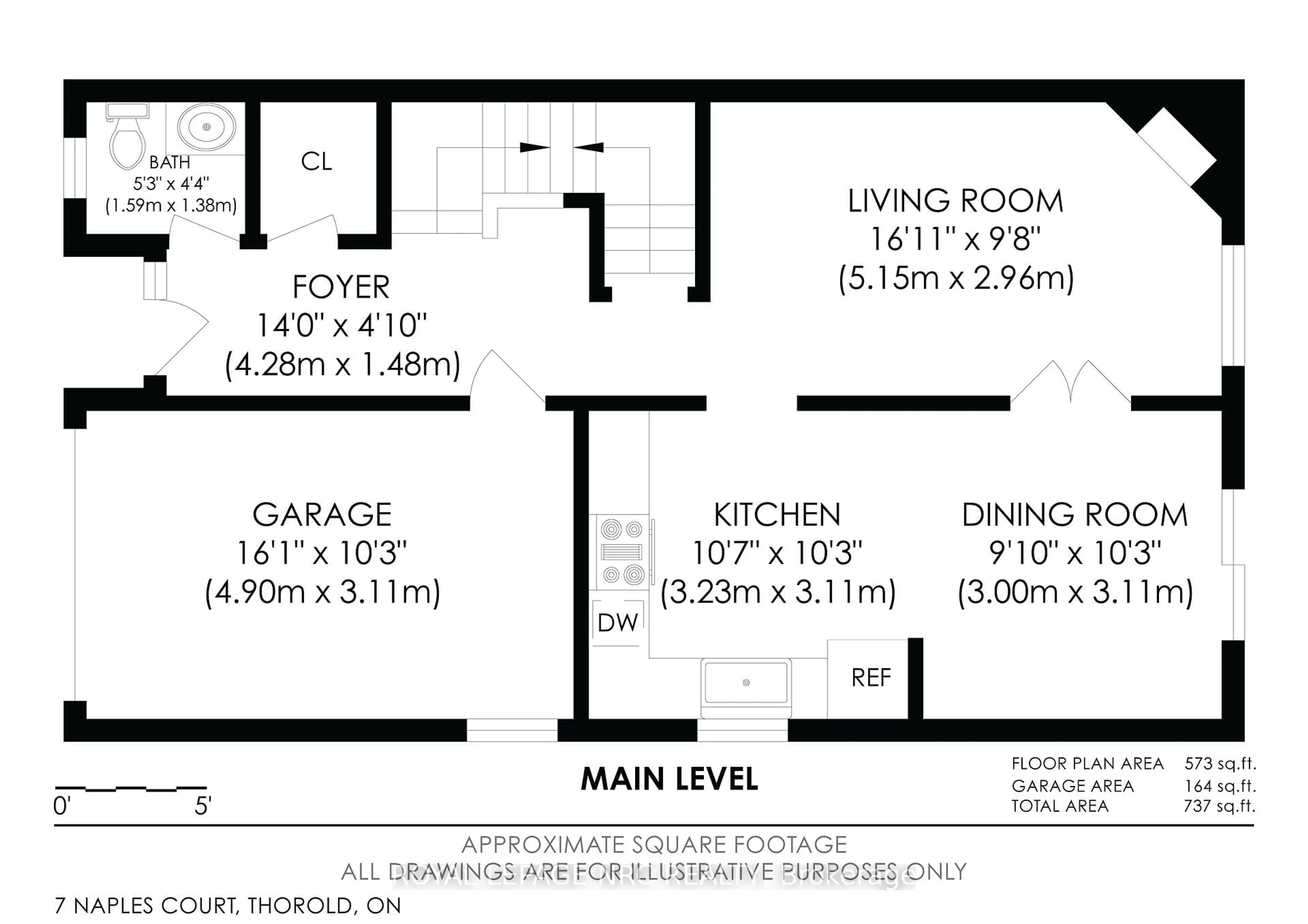 Floor plan for 7 Naples Crt, Thorold Ontario L2V 4S7