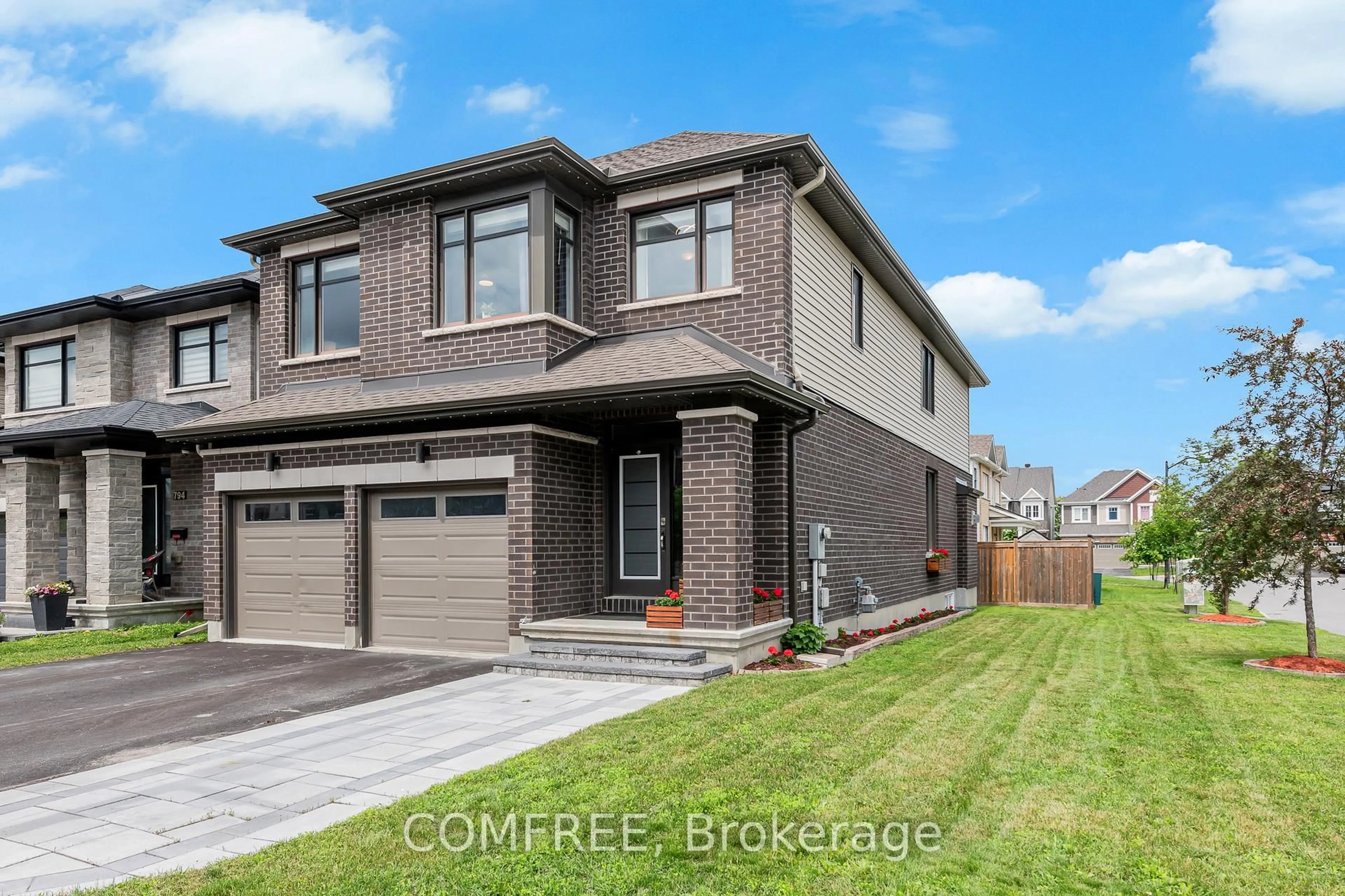 Home with brick exterior material, street for 792 Twist Way, Ottawa Ontario K2V 0M3