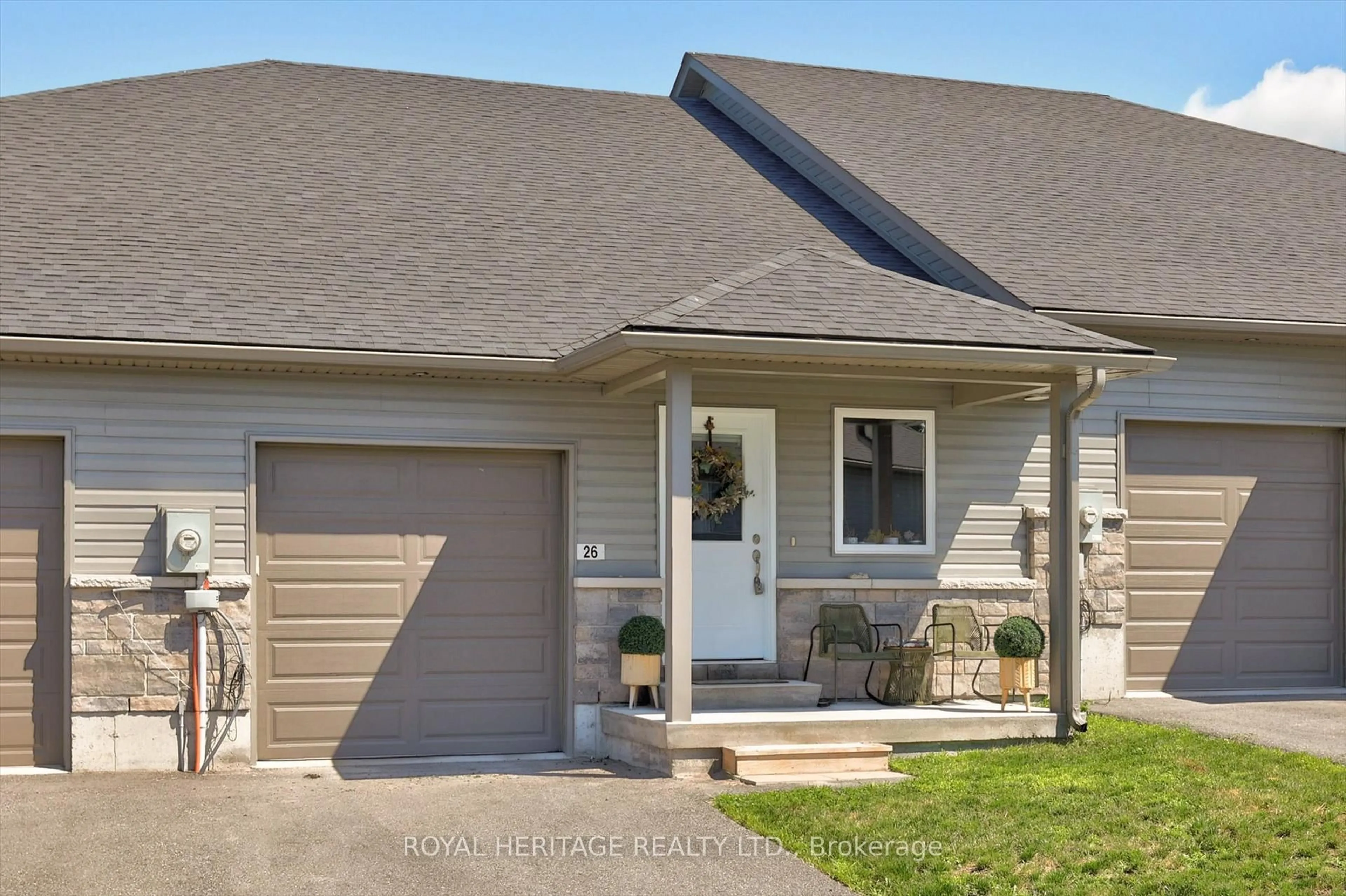 Home with vinyl exterior material, street for 26 Ferris Crt, Trent Hills Ontario K0L 1L0