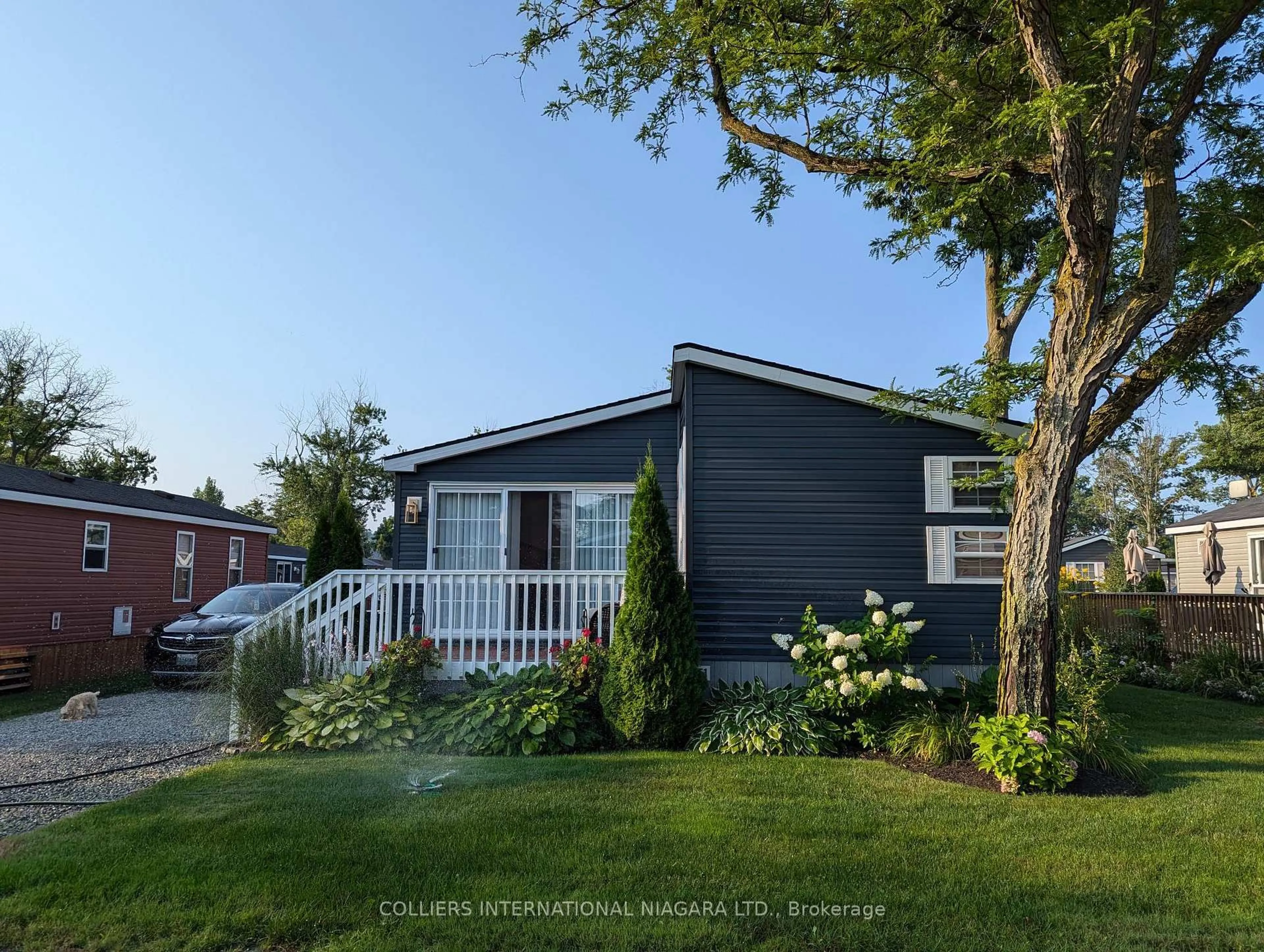 Home with vinyl exterior material, street for 1501 Line 8 Rd #351, Niagara-on-the-Lake Ontario L0S 1L0
