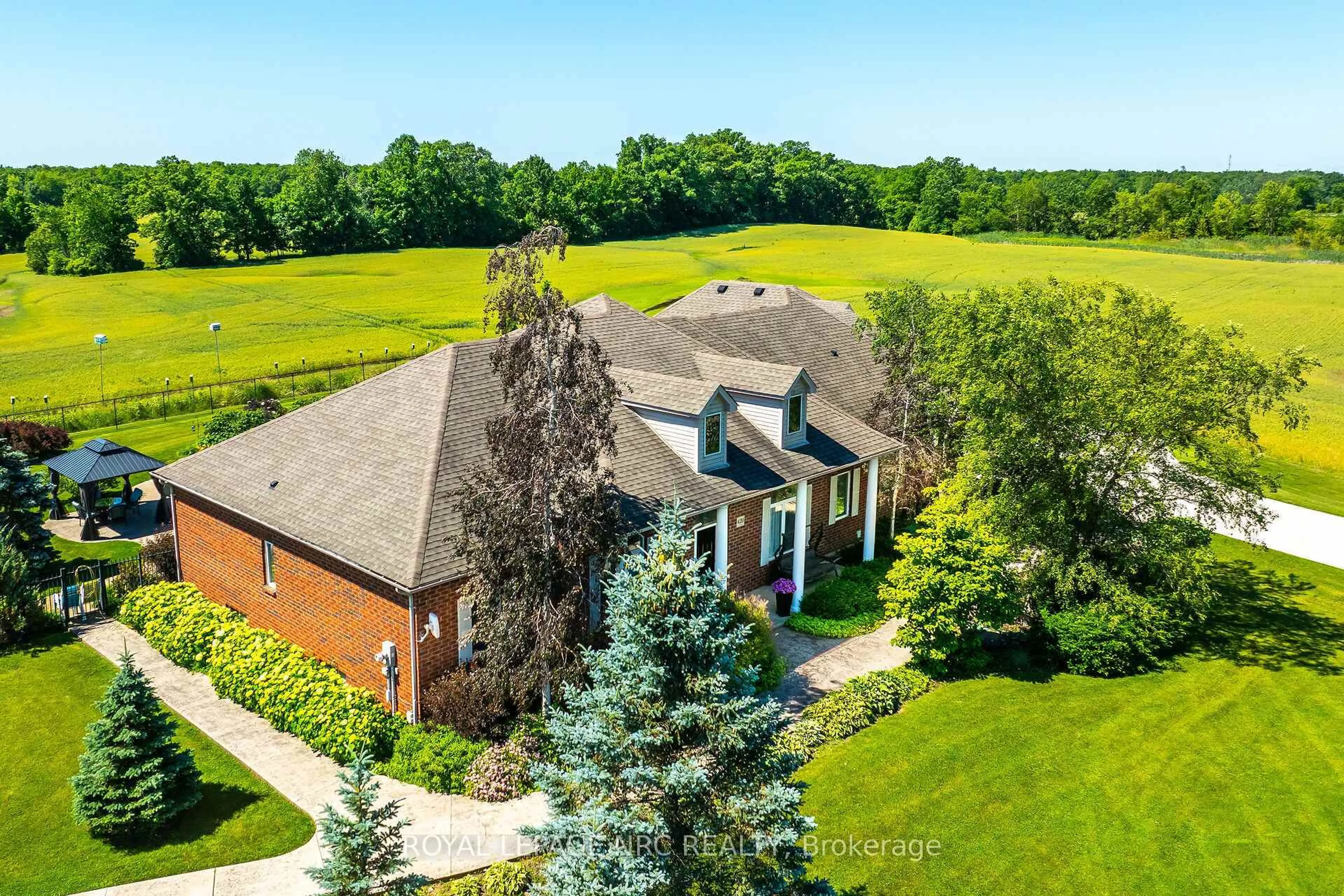 A pic from outside/outdoor area/front of a property/back of a property/a pic from drone, unknown for 420 Concession Road 2 Rd, Haldimand Ontario N0A 1R0