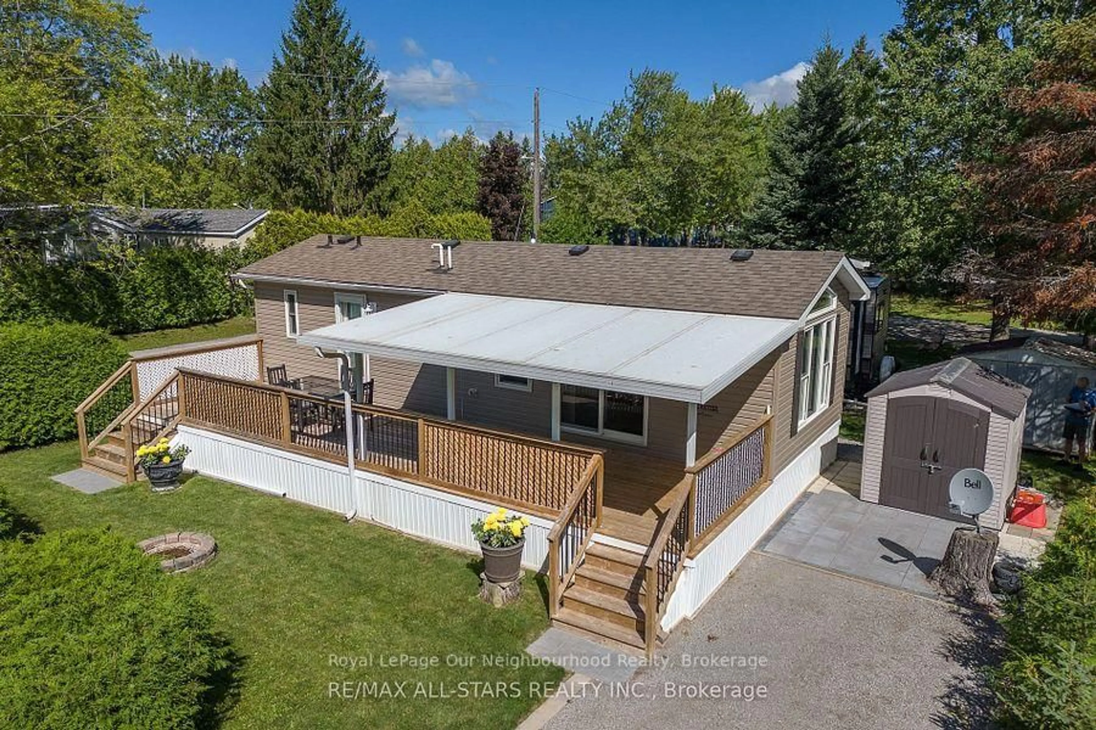 A pic from outside/outdoor area/front of a property/back of a property/a pic from drone, street for 2152 County Rd 36 #Lot 2, Kawartha Lakes Ontario K0M 1L0