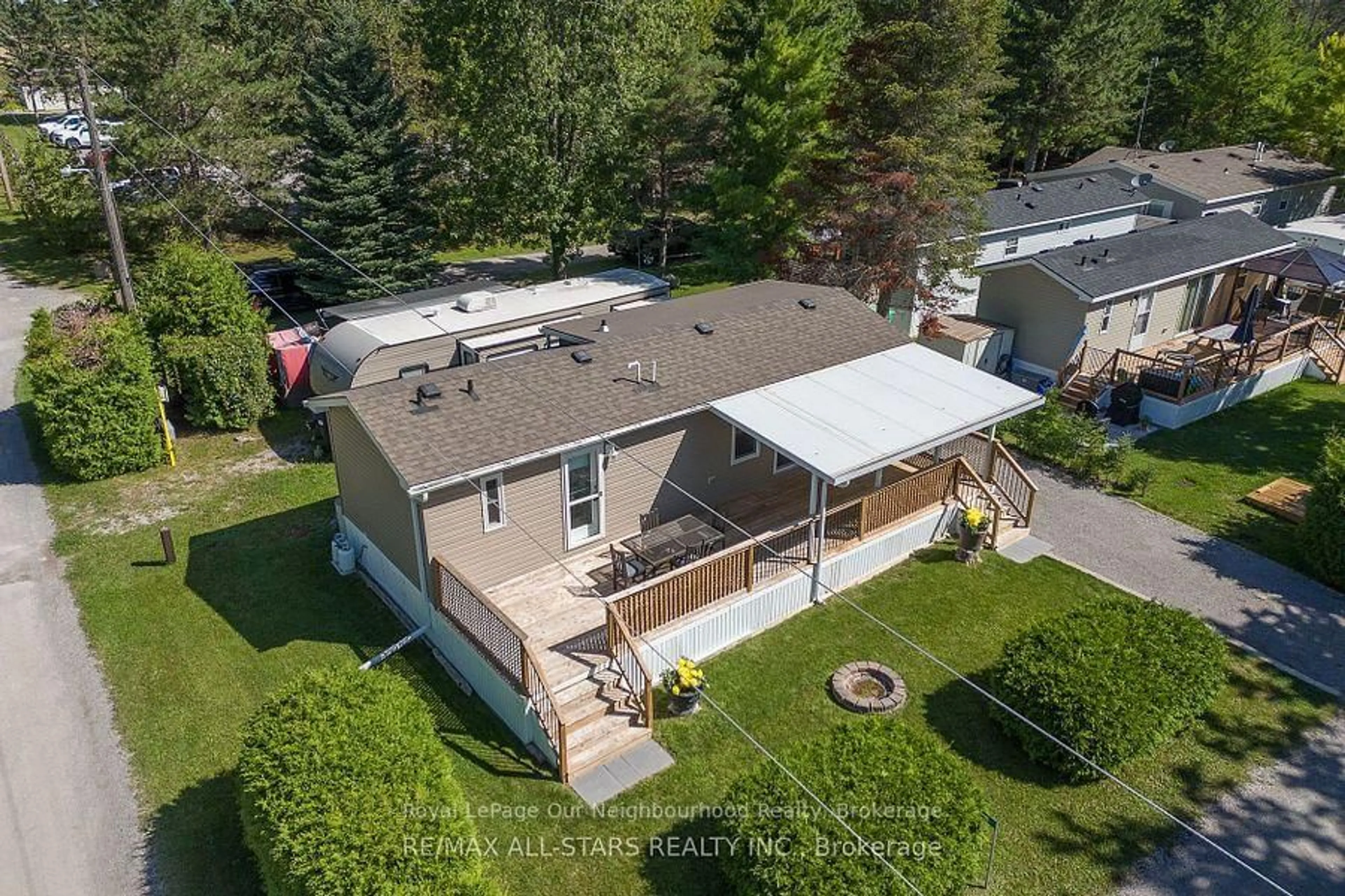 A pic from outside/outdoor area/front of a property/back of a property/a pic from drone, street for 2152 County Rd 36 #Lot 2, Kawartha Lakes Ontario K0M 1L0