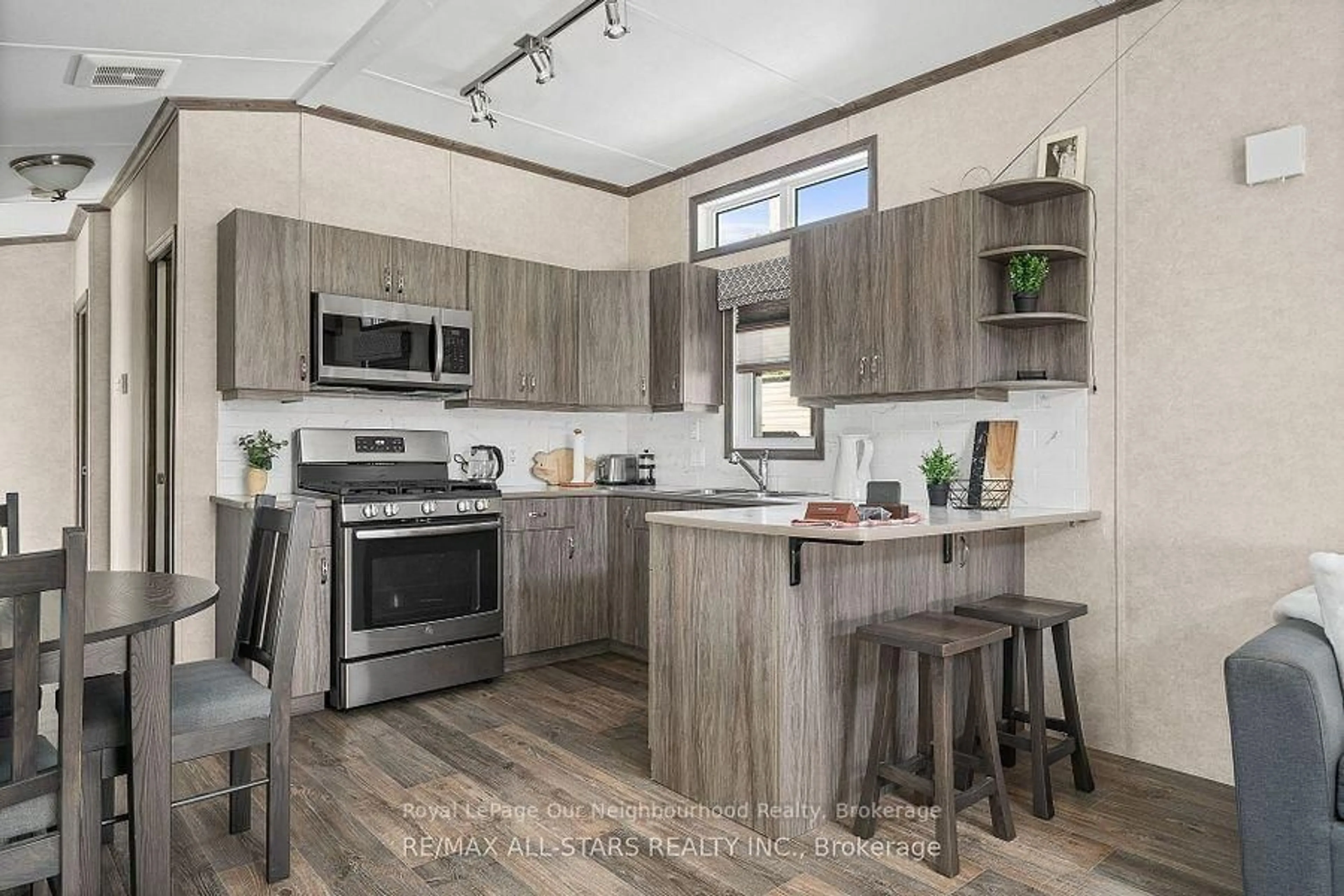 Open concept kitchen, wood/laminate floor for 2152 County Rd 36 #Lot 2, Kawartha Lakes Ontario K0M 1L0