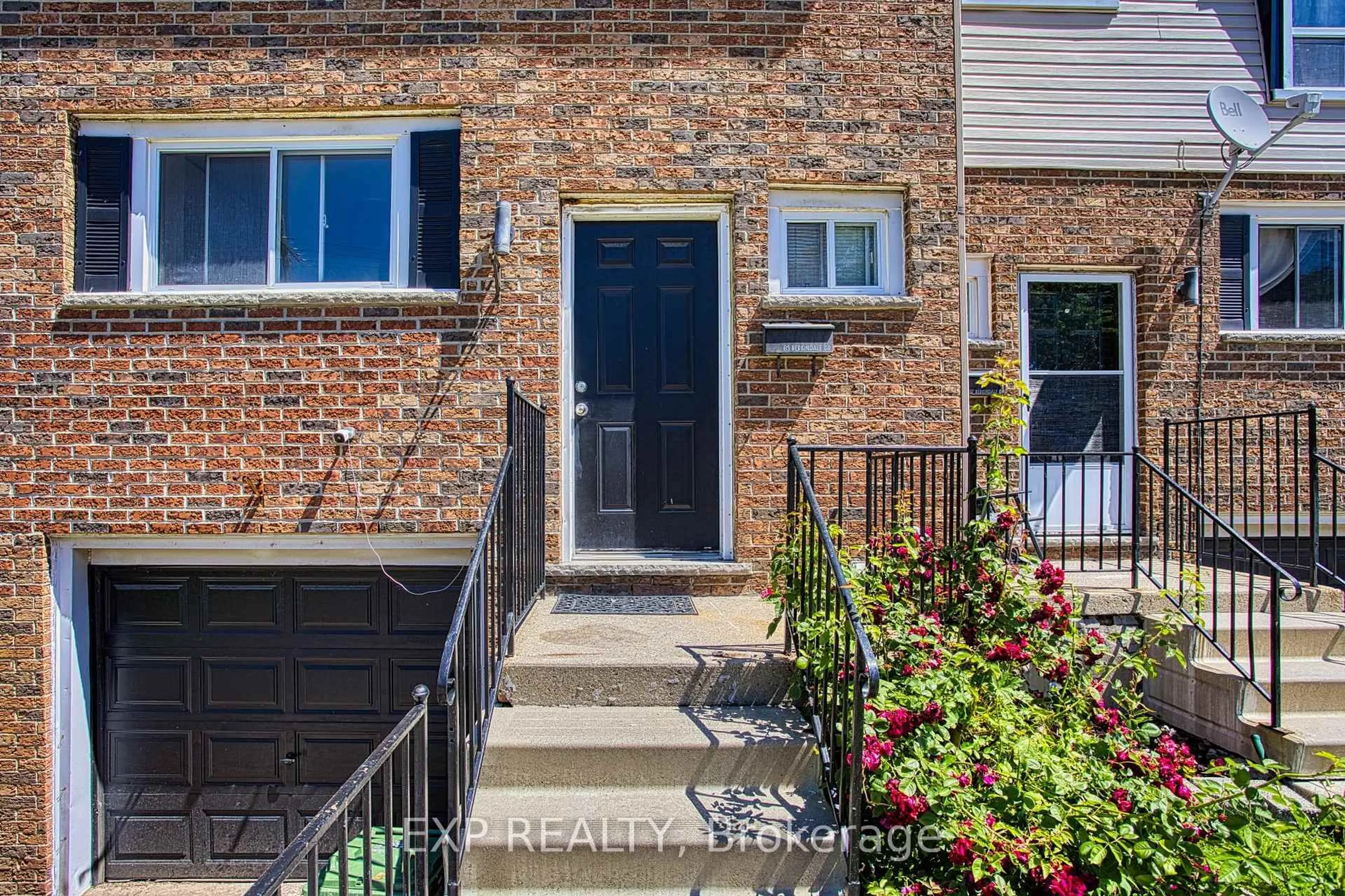 Home with brick exterior material, street for 75 Berkindale Dr #85, Hamilton Ontario L8E 3L3