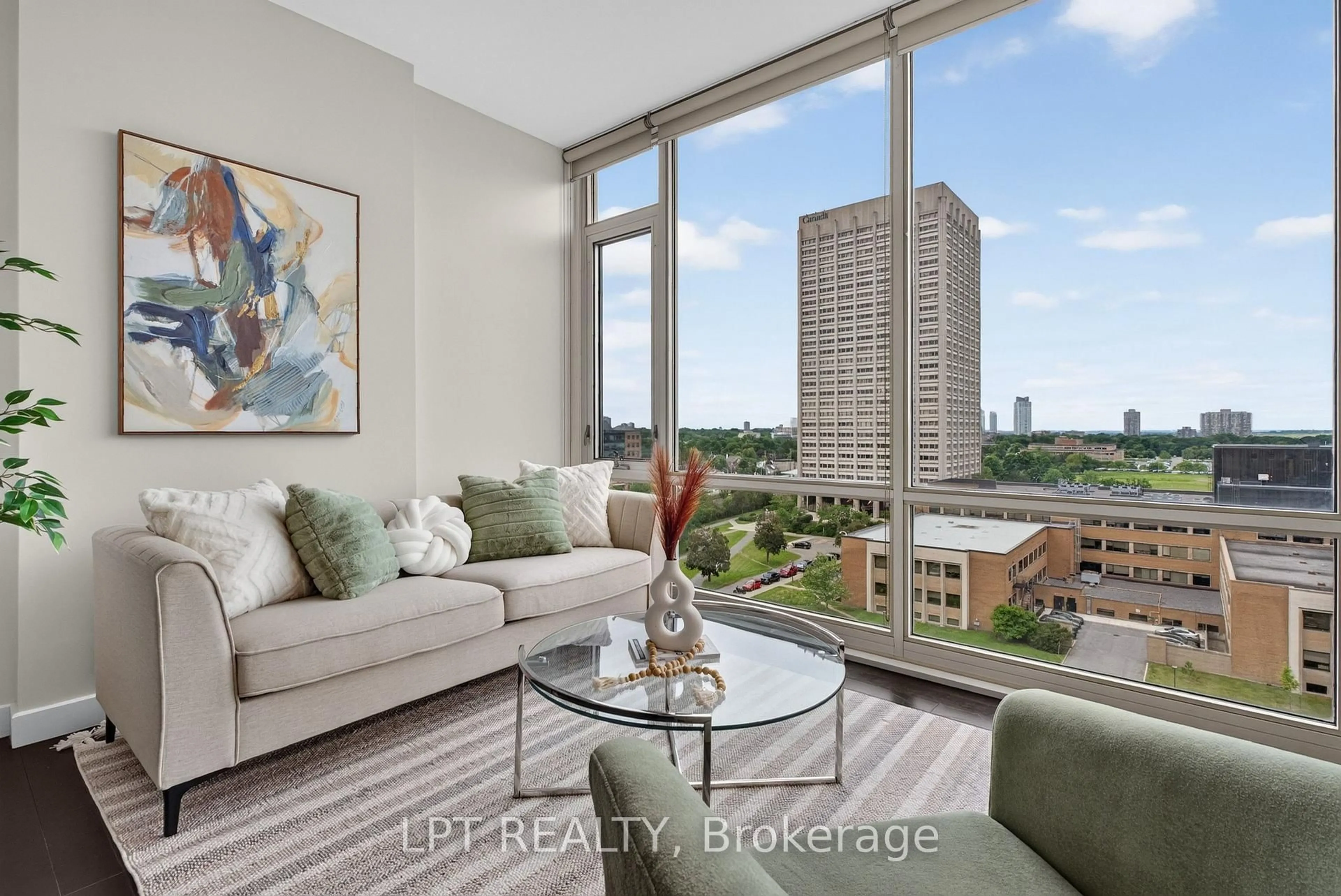 Living room with furniture, unknown for 201 Parkdale Ave #1004, Ottawa Ontario K1Y 1E8