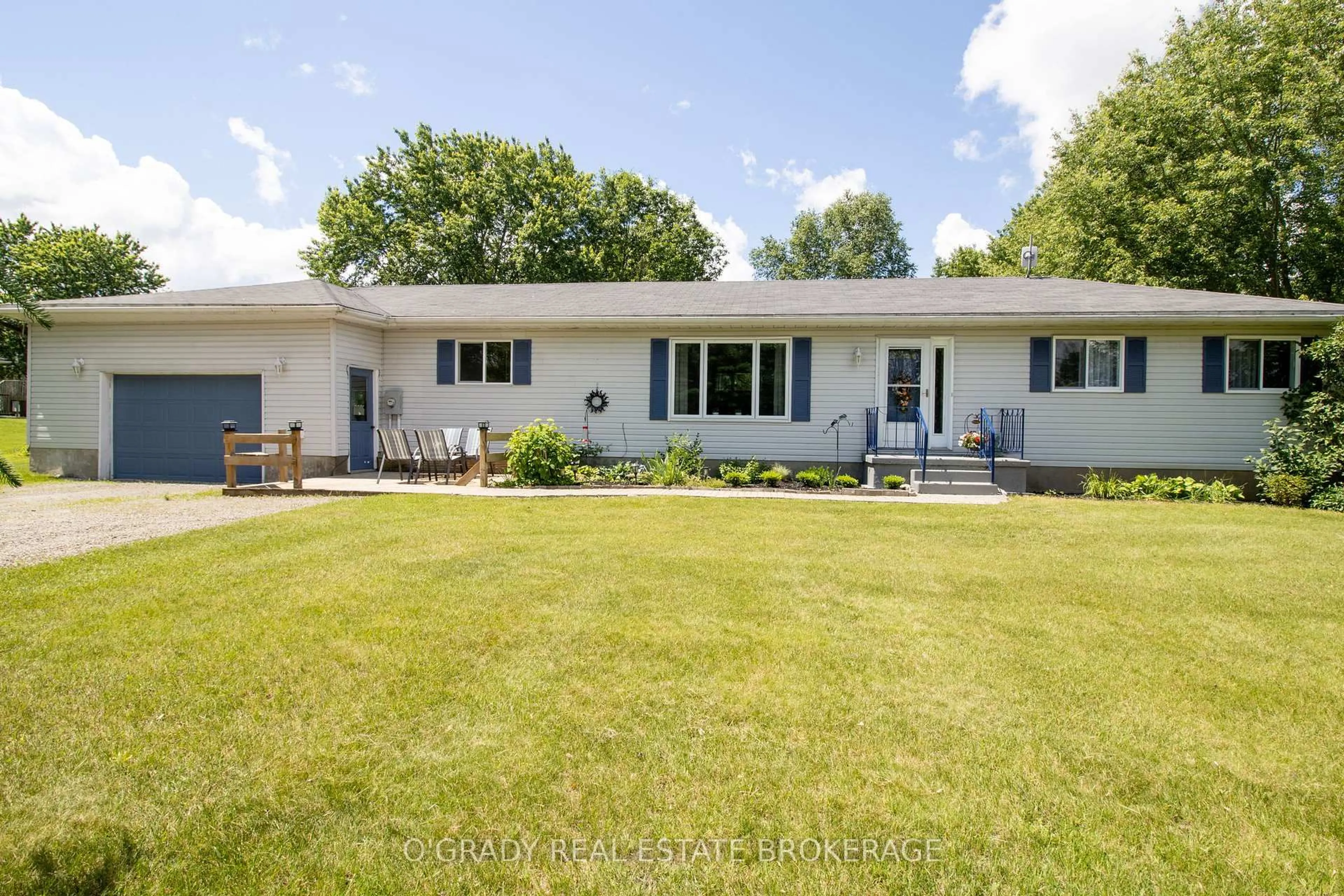 A pic from outside/outdoor area/front of a property/back of a property/a pic from drone, unknown for 144 Osborne Rd, Athens Ontario K0E 1B0