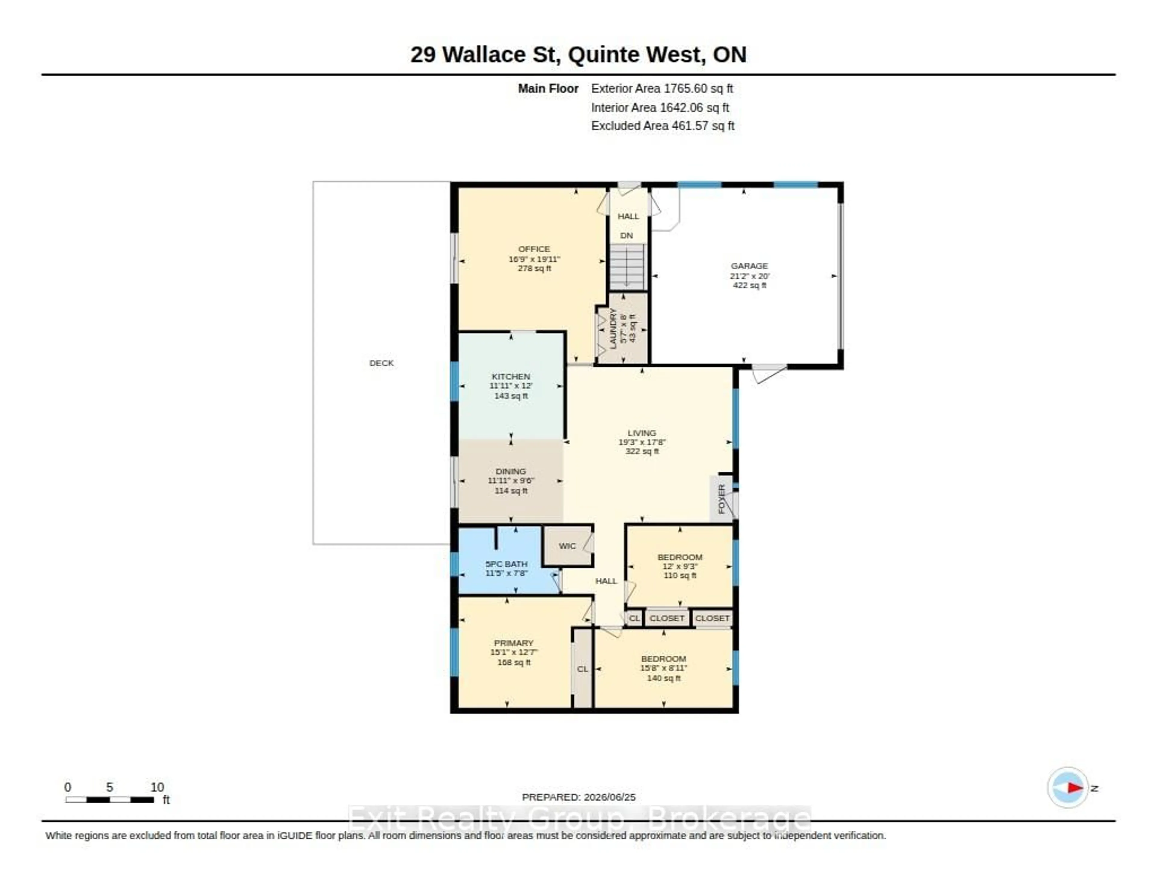 Floor plan for 29 Wallace St, Hastings Ontario K0K 2C0