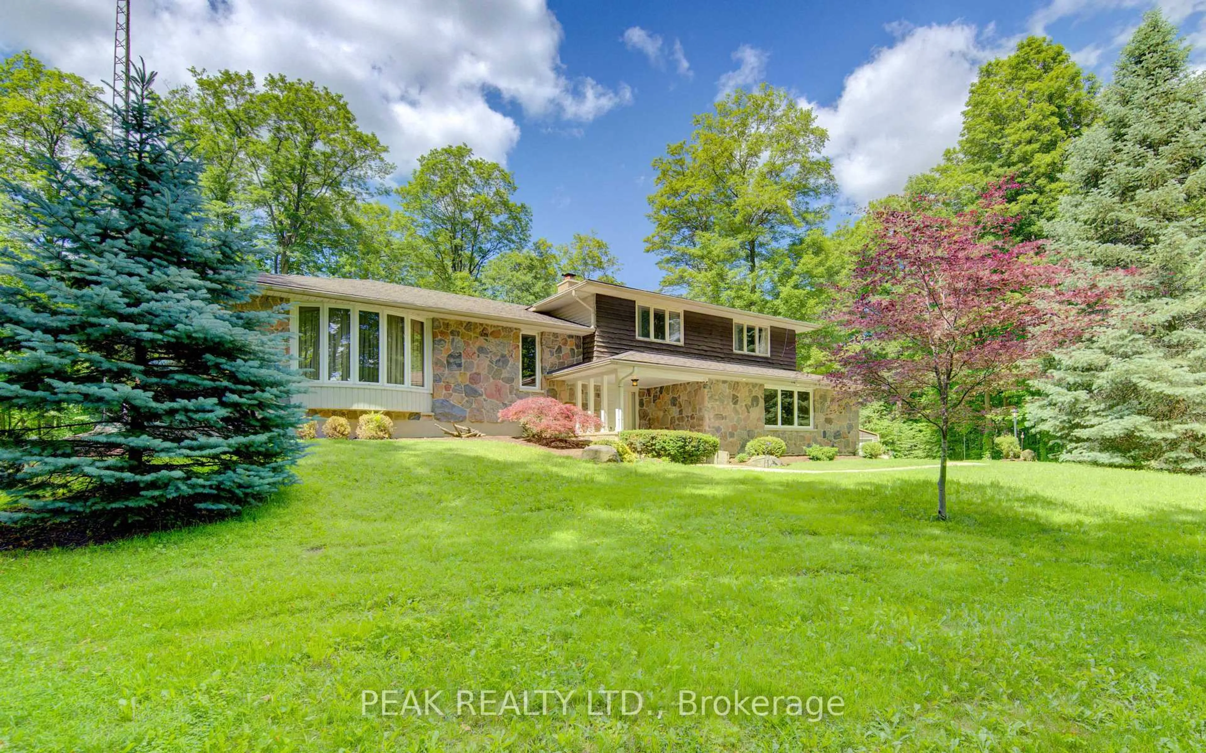 A pic from outside/outdoor area/front of a property/back of a property/a pic from drone, water/lake/river/ocean view for 2430 Bethel Rd, Wilmot Ontario N3A 2X7
