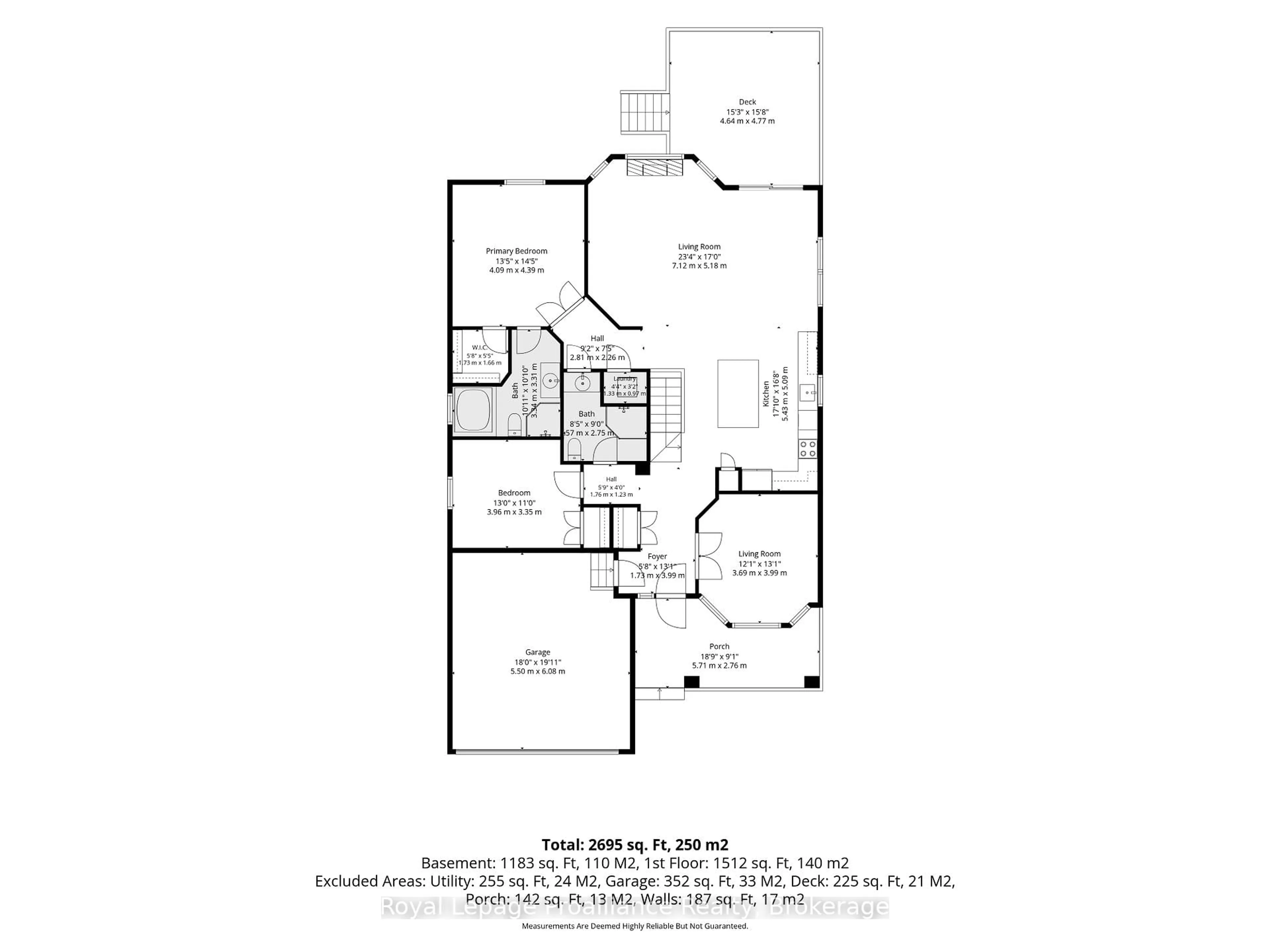 Floor plan for 732 Prince Of Wales Dr, Cobourg Ontario K9A 5X8