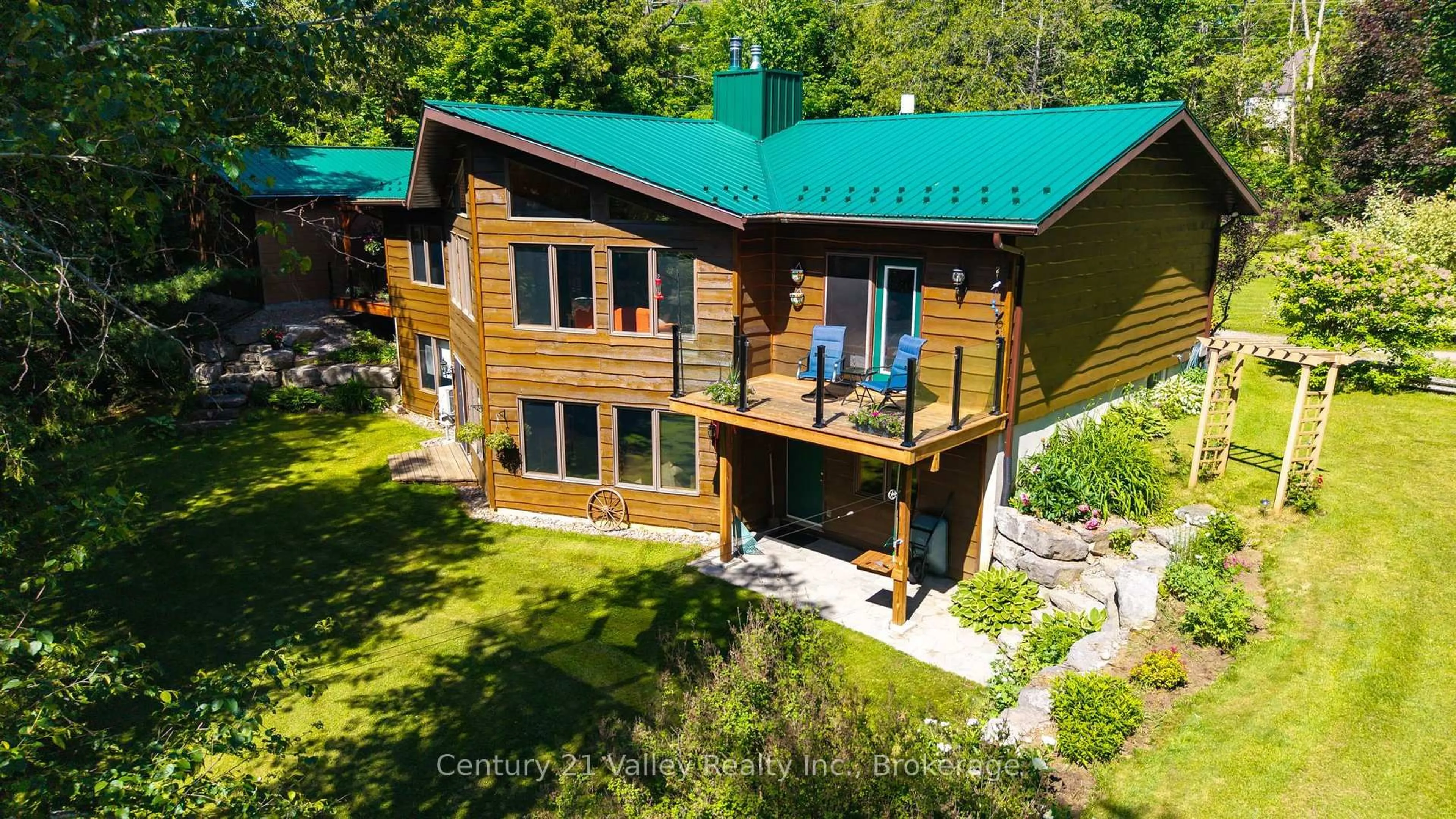 A pic from outside/outdoor area/front of a property/back of a property/a pic from drone, building for 3537 Calabogie Rd, Burnstown Ontario K0J 1G0